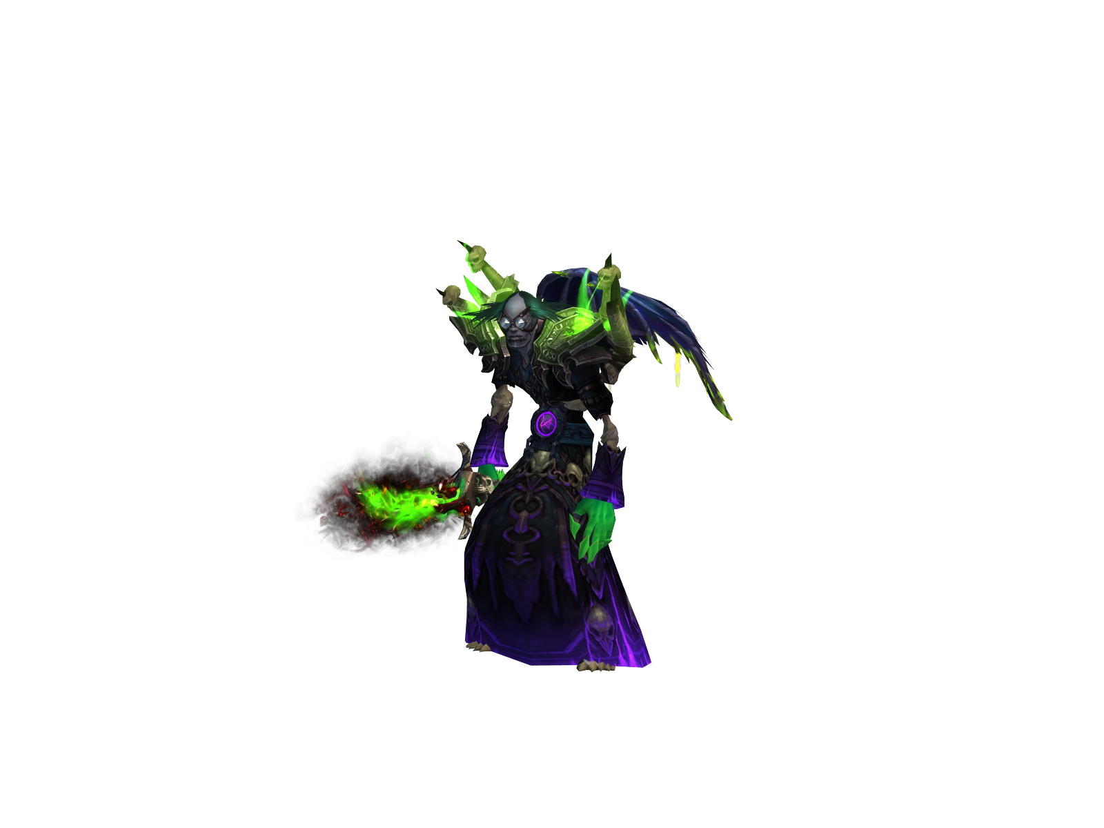Yackq 3D character render