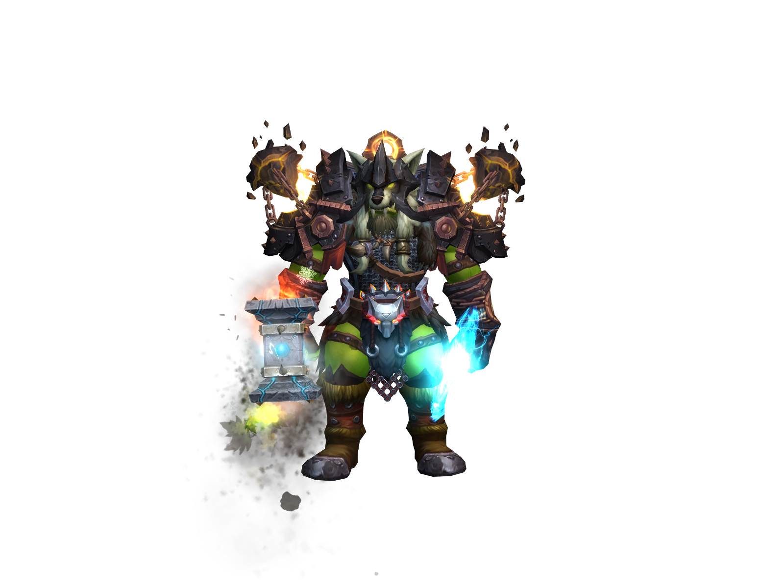 Barnus 3D character render