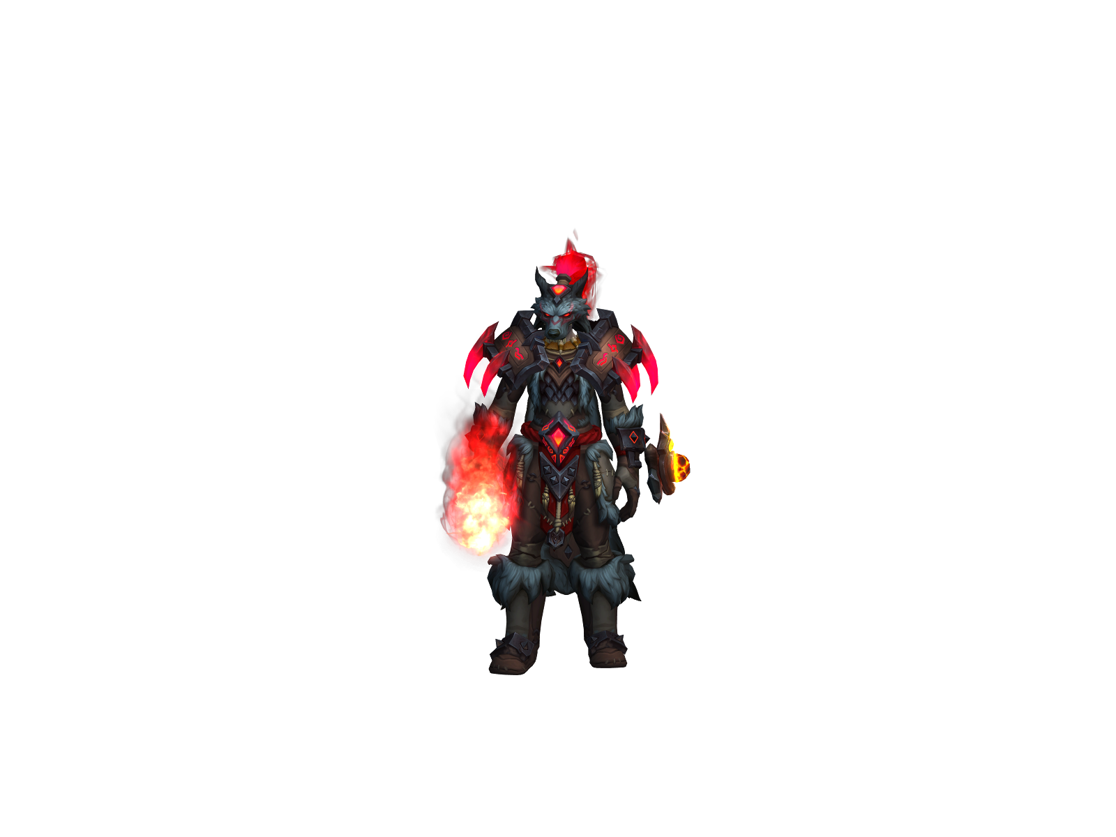 Truenó 3D character render