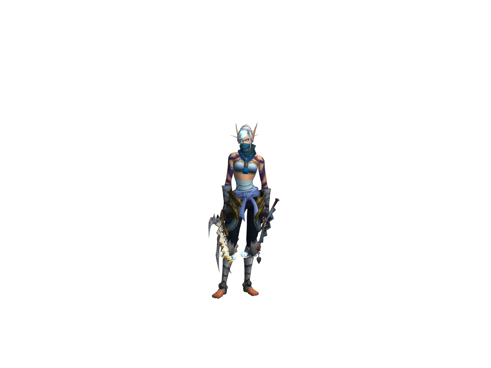 Xihnyu 3D character render