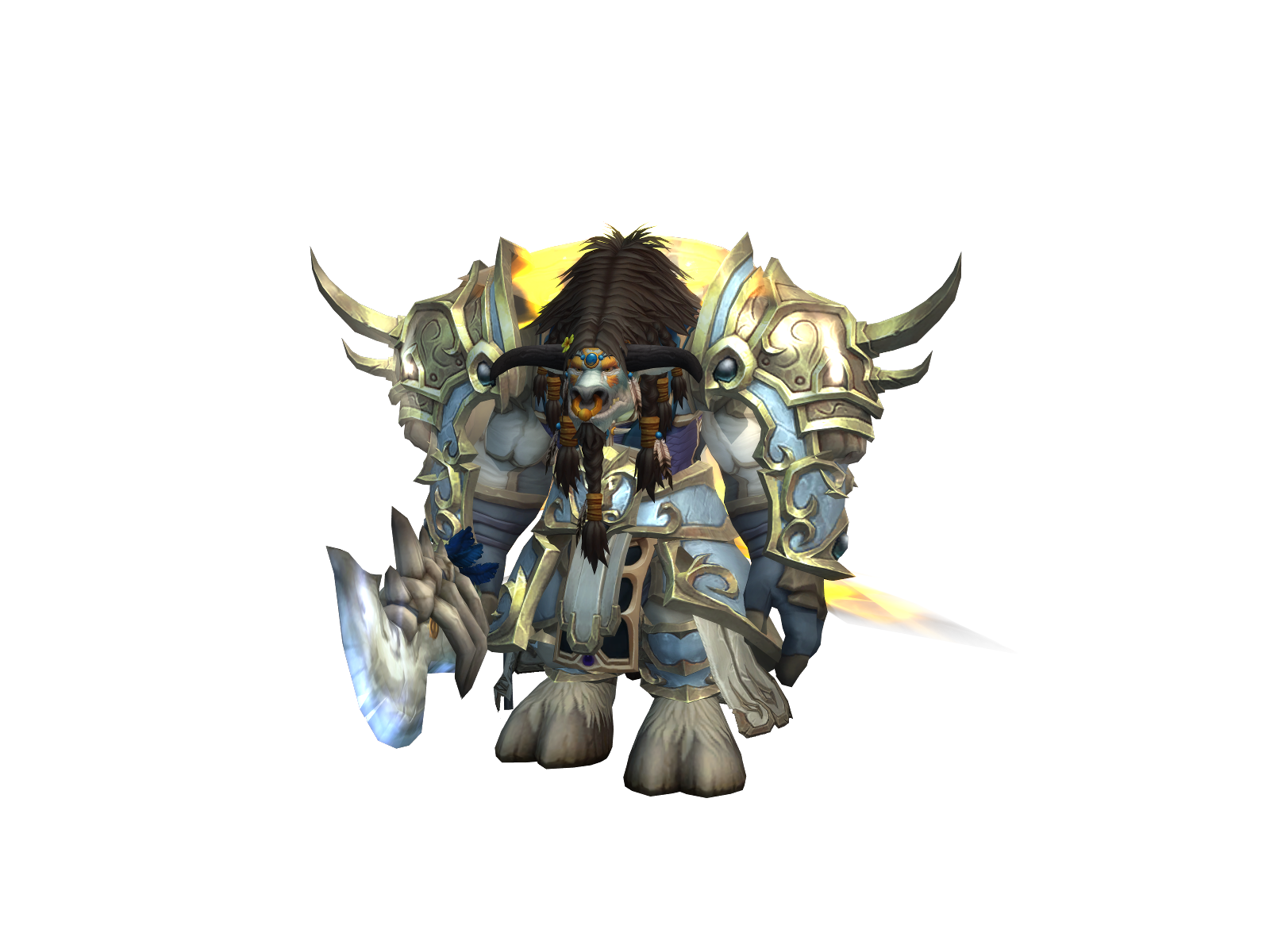 Tracmur 3D character render