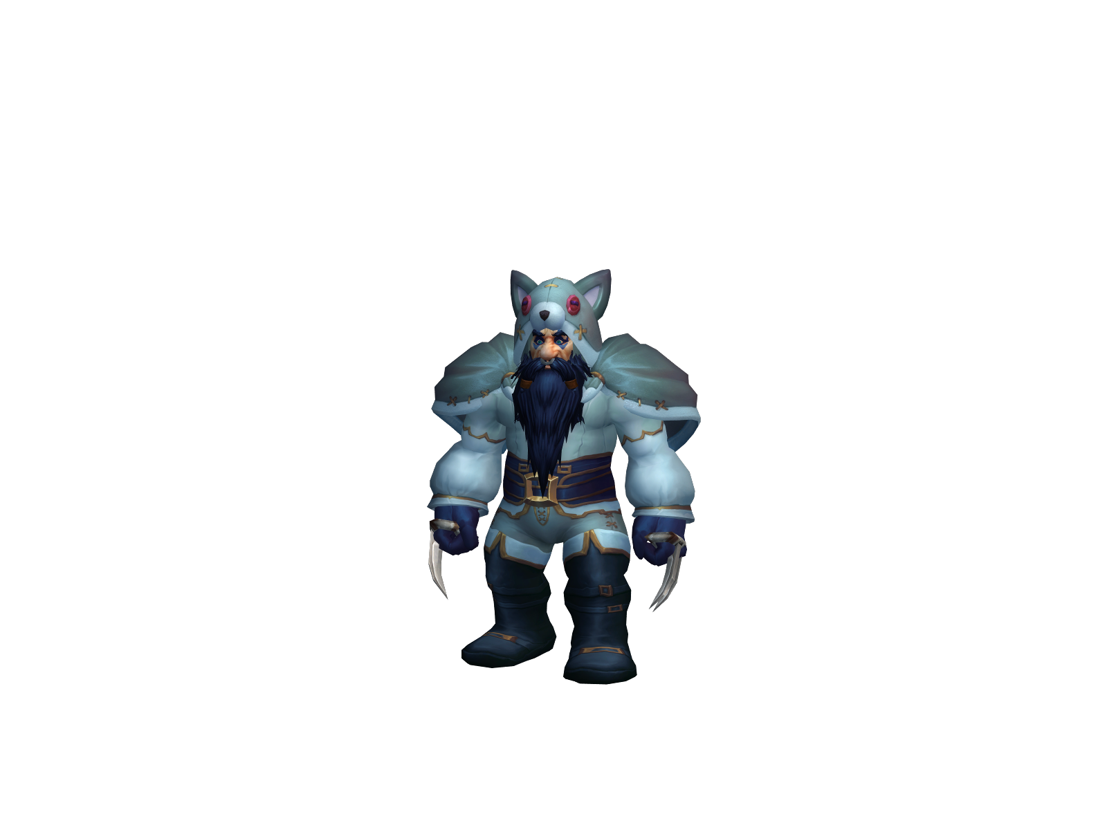 Puñitosuaves 3D character render