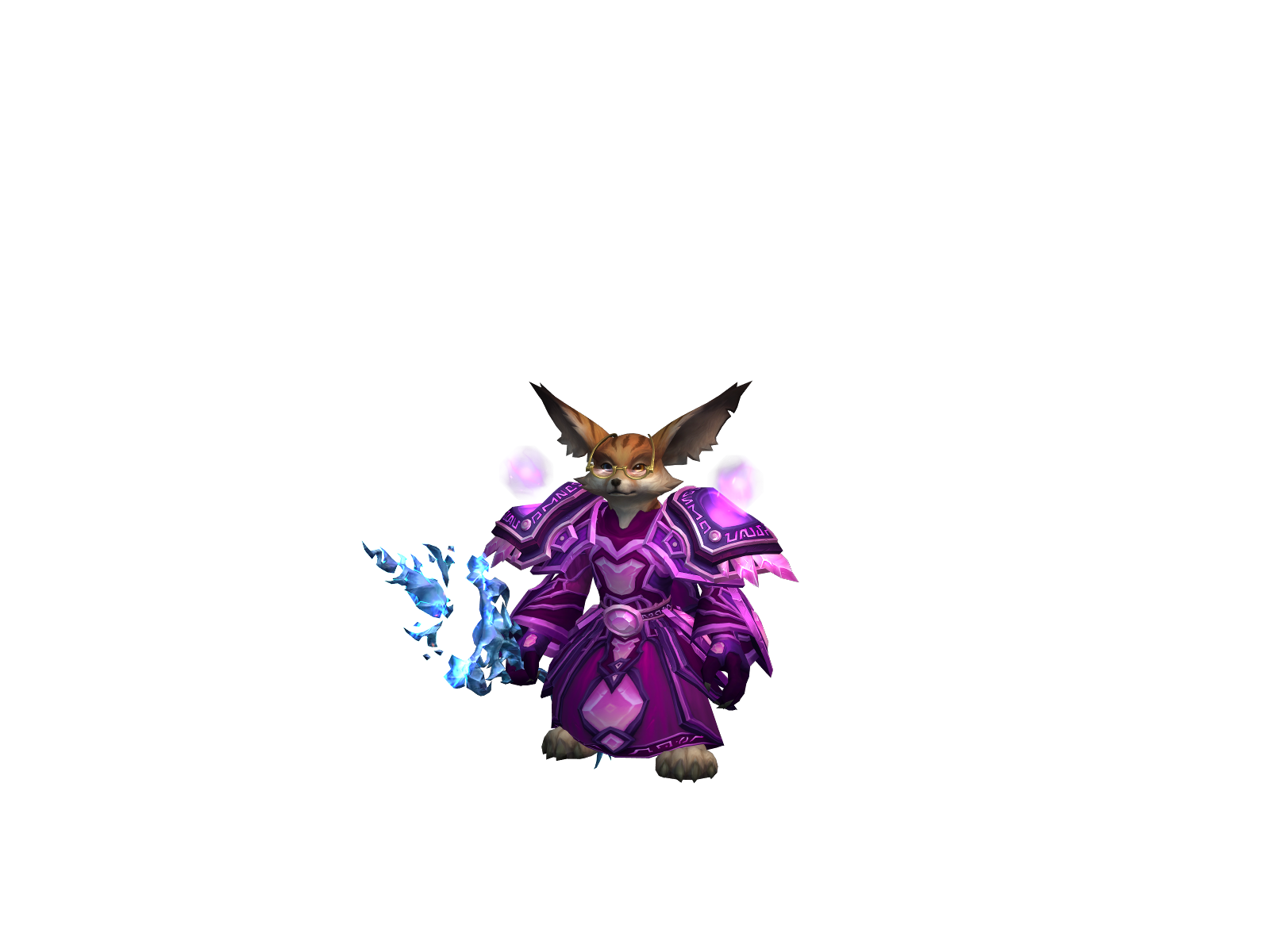 Voidmage 3D character render