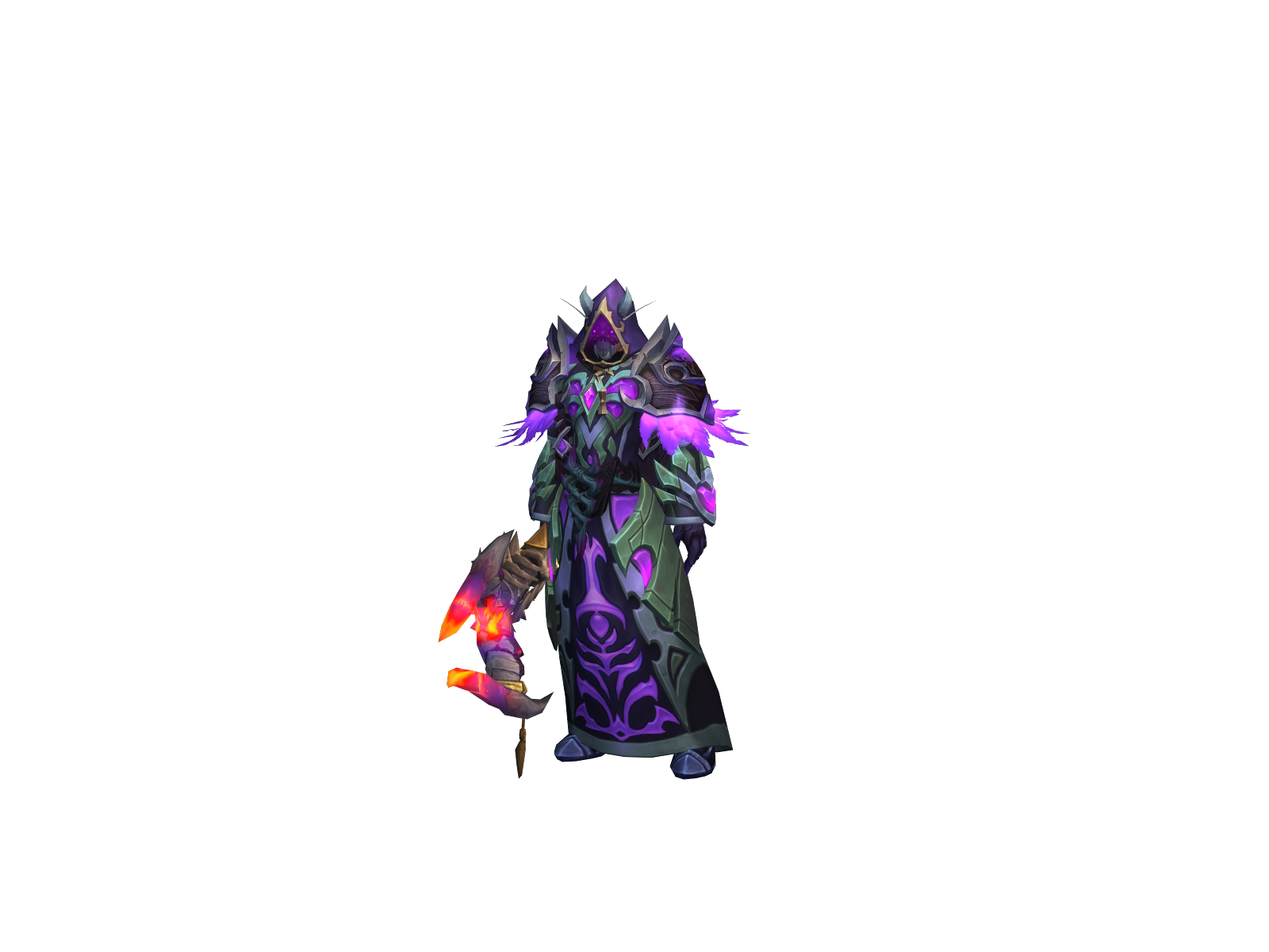 Wargrowlmon 3D character render