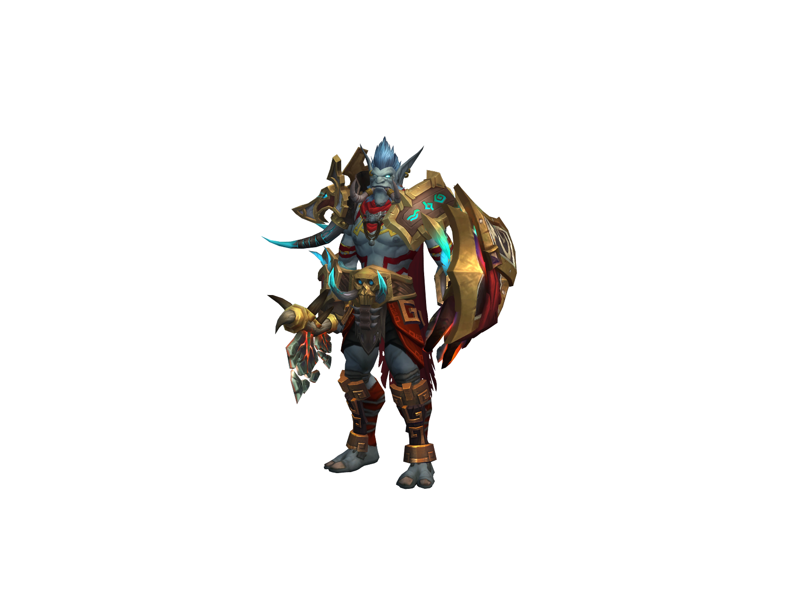 Manné 3D character render