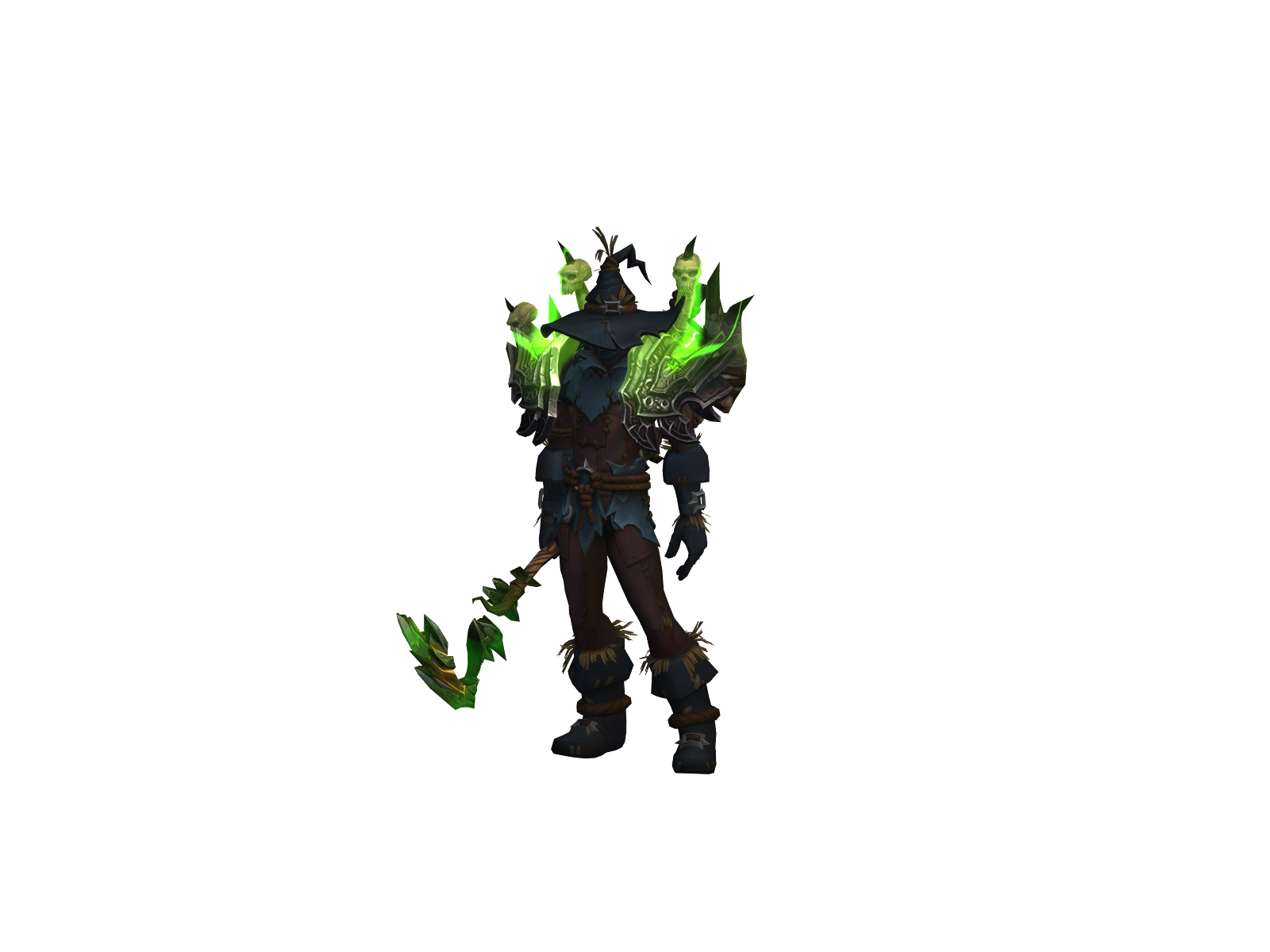 Nervalas 3D character render