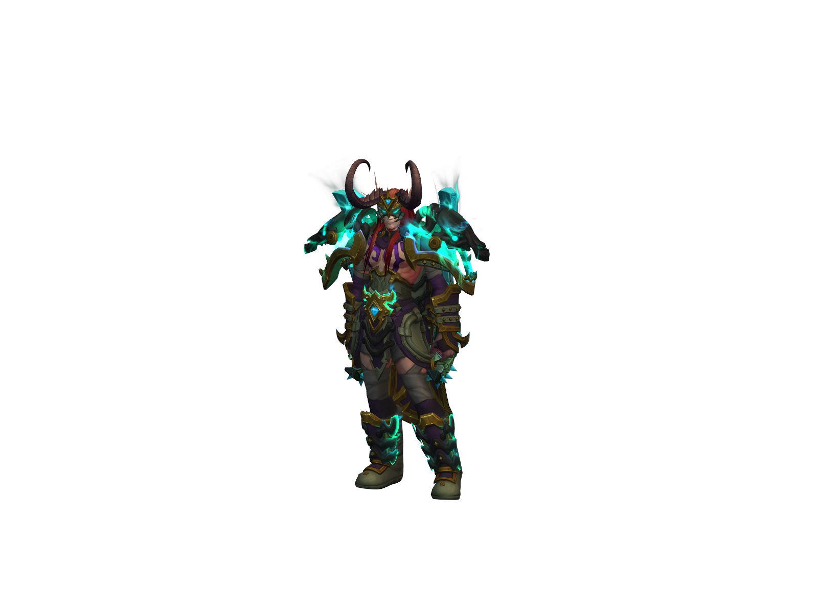 Darktravius 3D character render