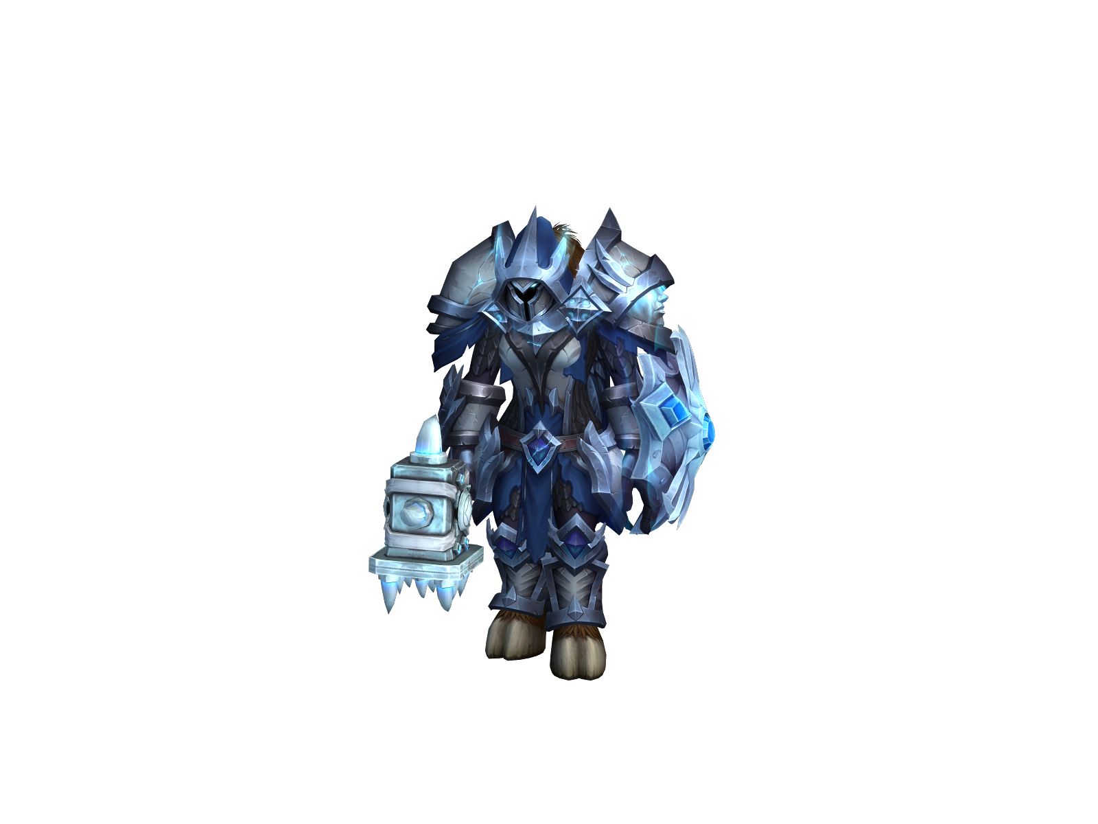 Cuernodepala 3D character render