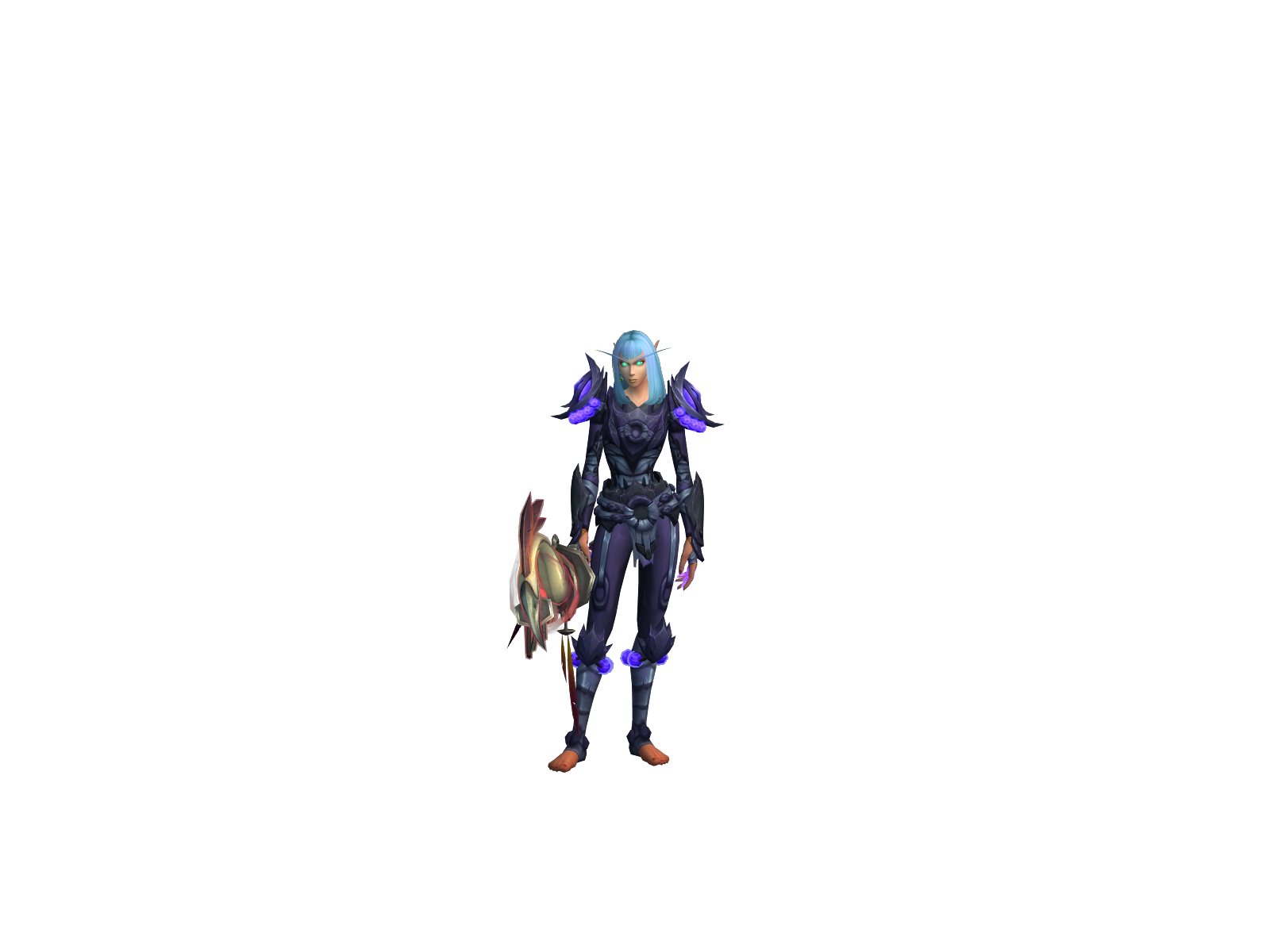 Trazi 3D character render