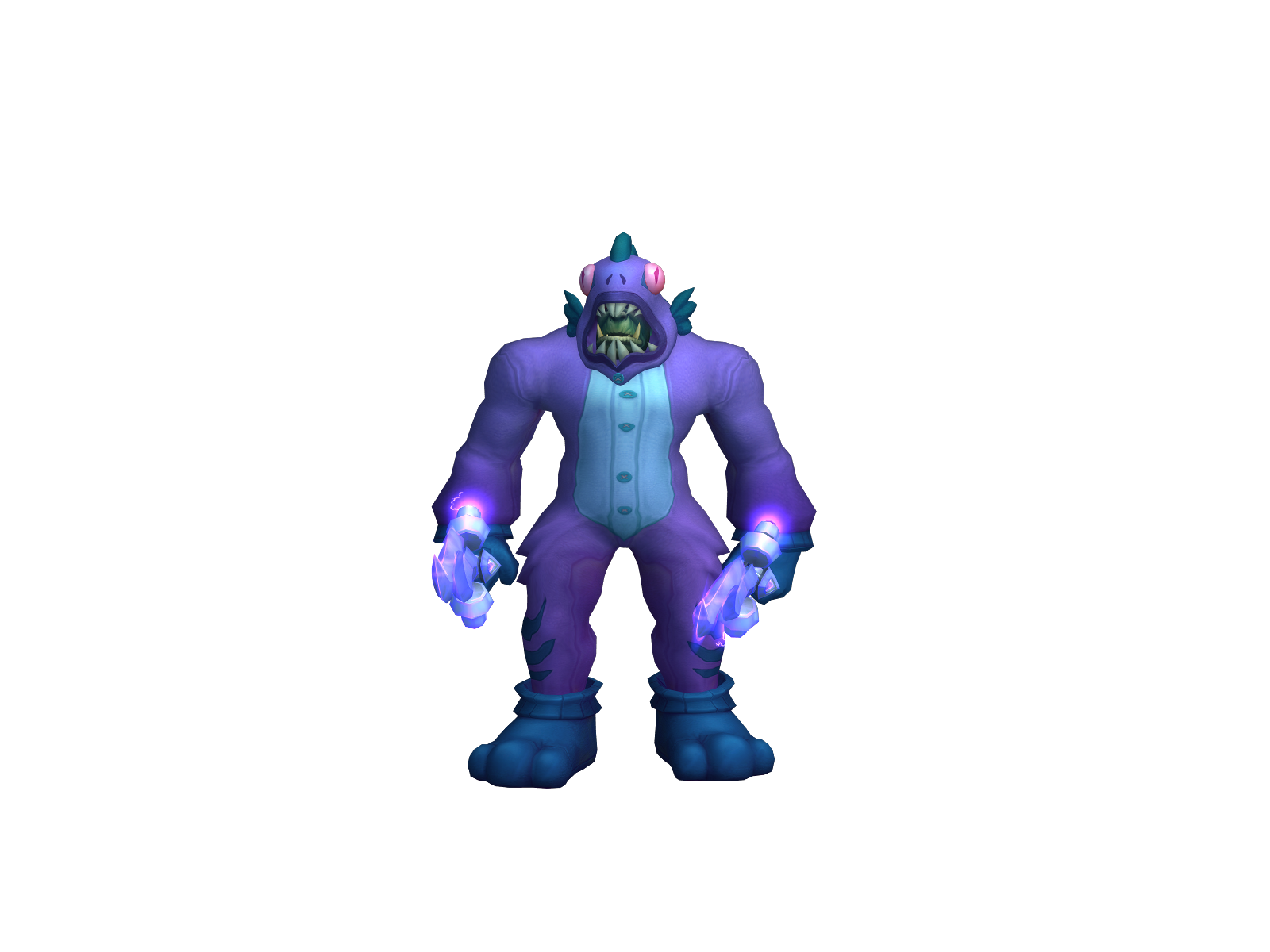 Azulws 3D character render