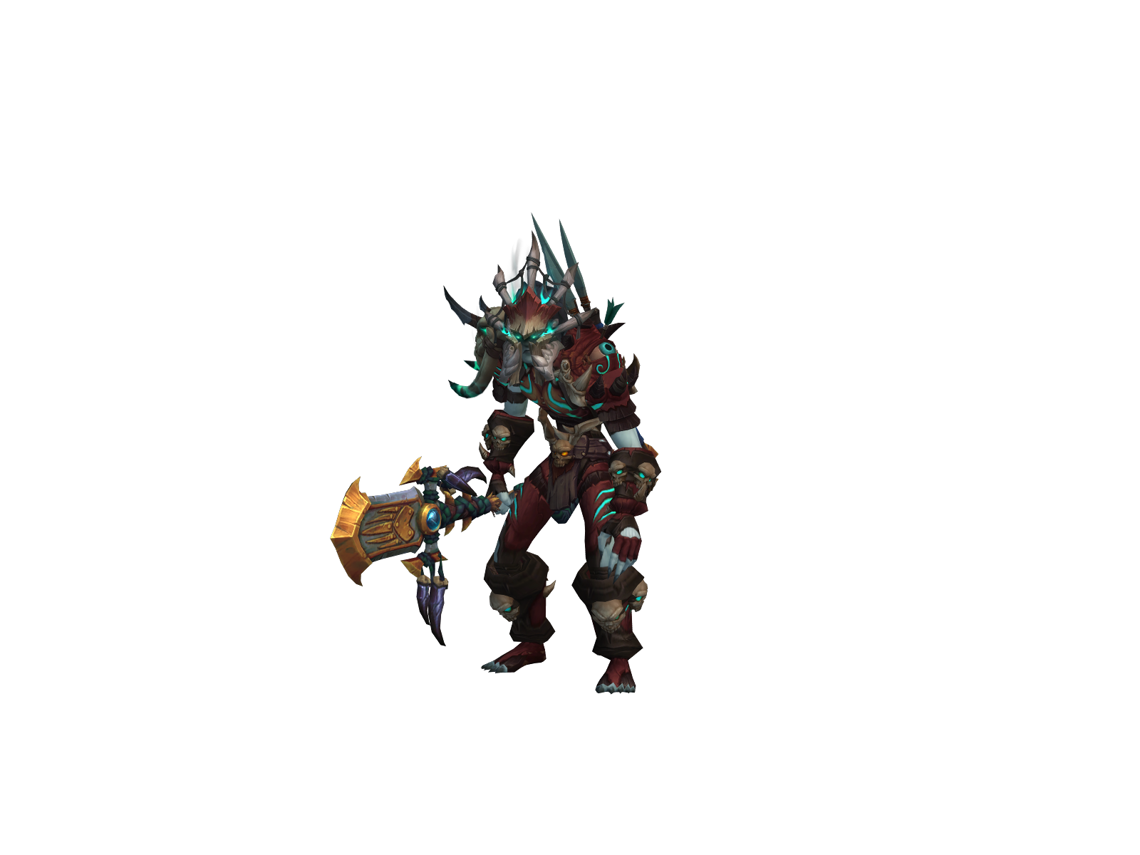 Zorht 3D character render