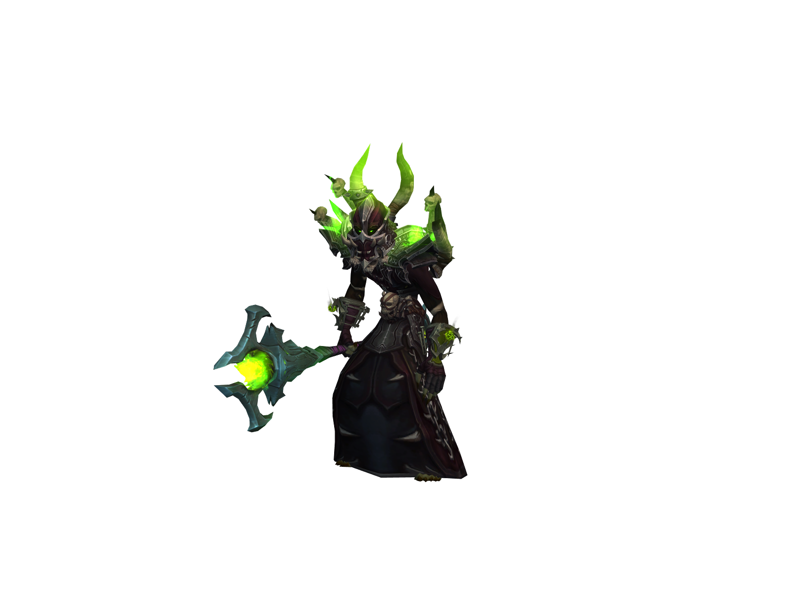 Naøafflict 3D character render