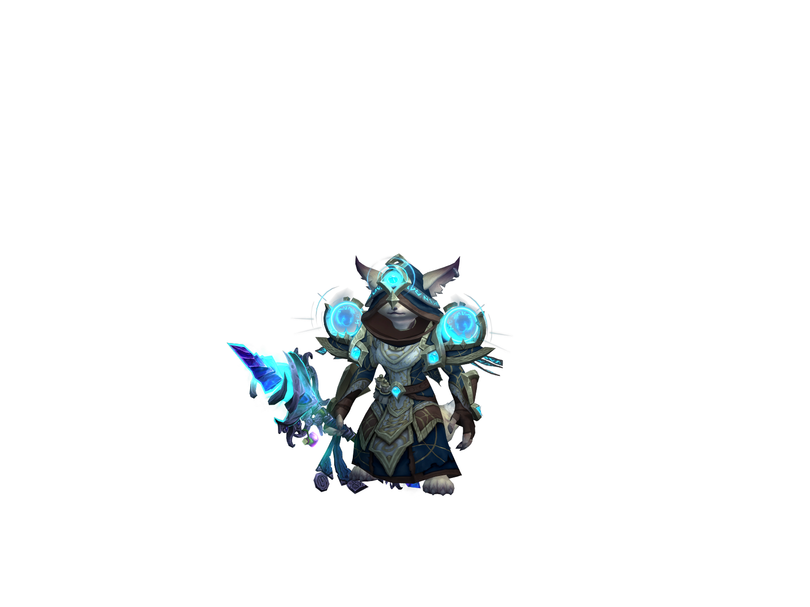 Furryttens 3D character render