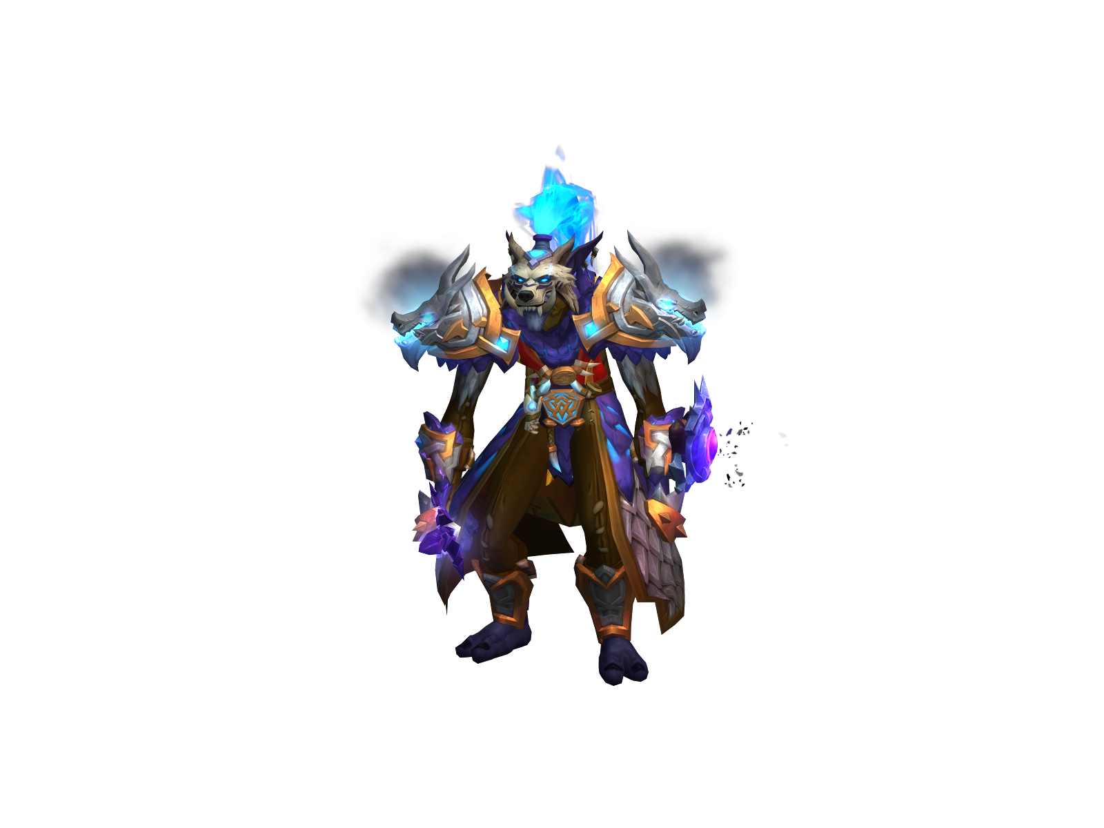Chamantry 3D character render
