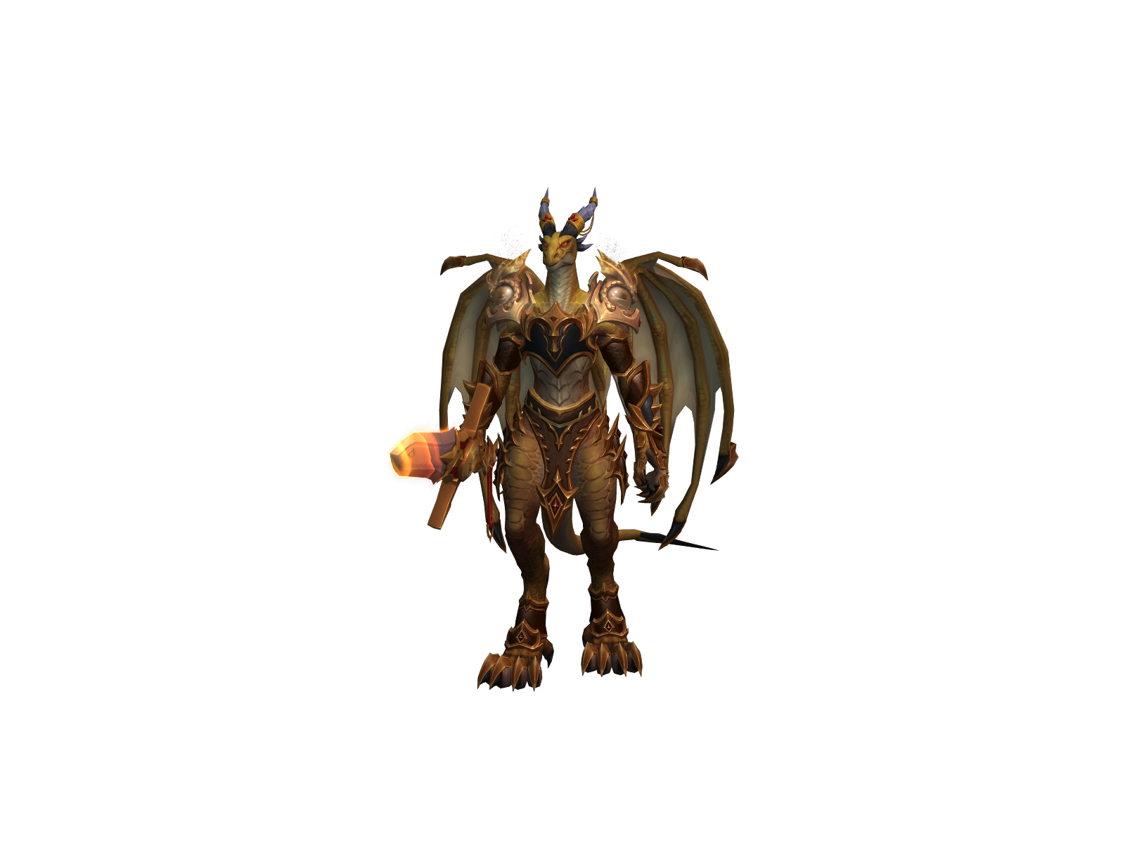 Blessrizard 3D character render