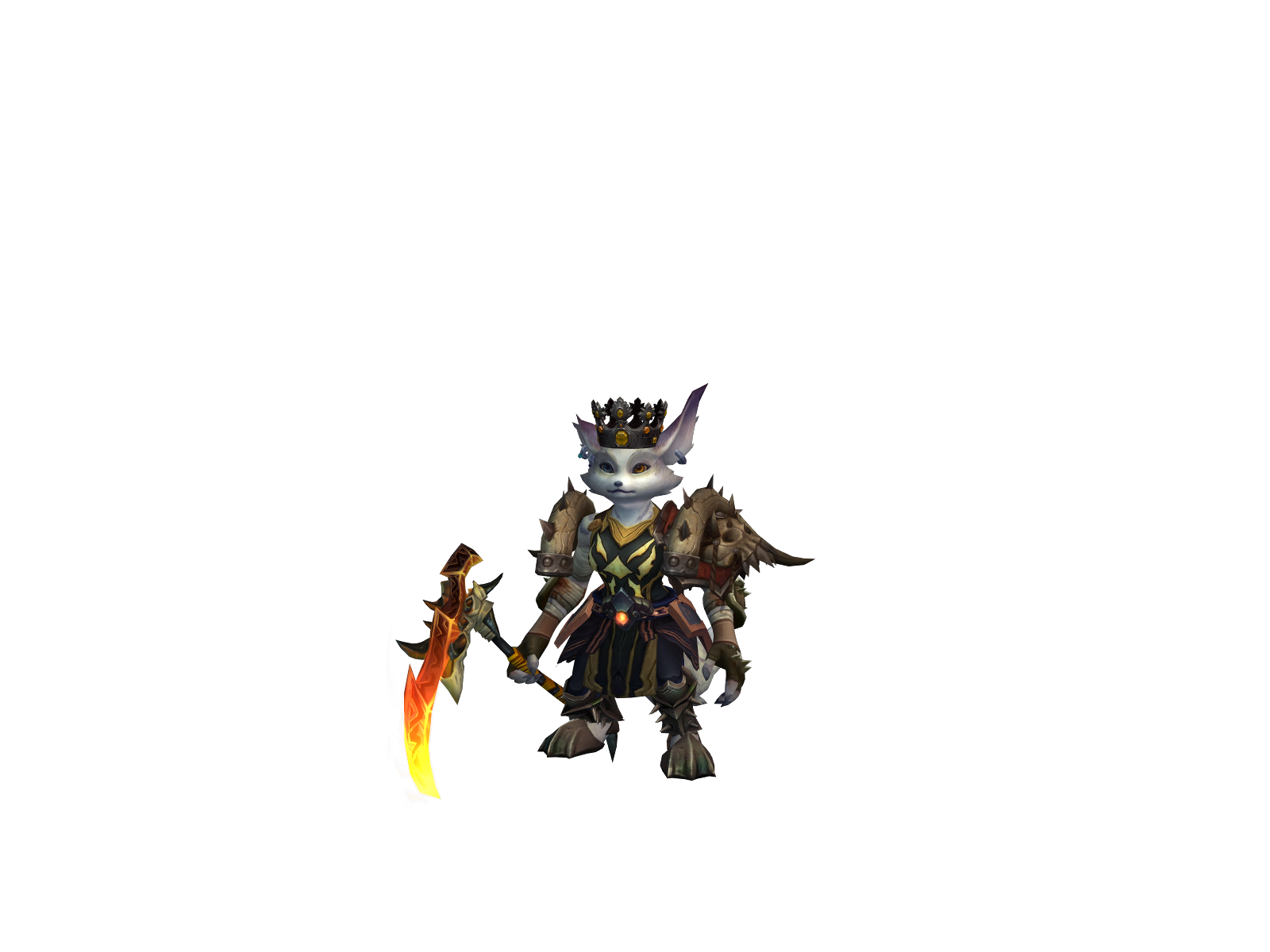 Vulperhaze 3D character render
