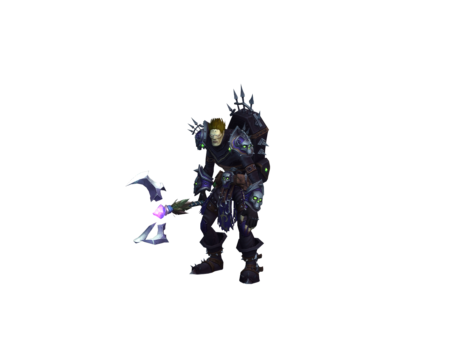 Gustavo 3D character render