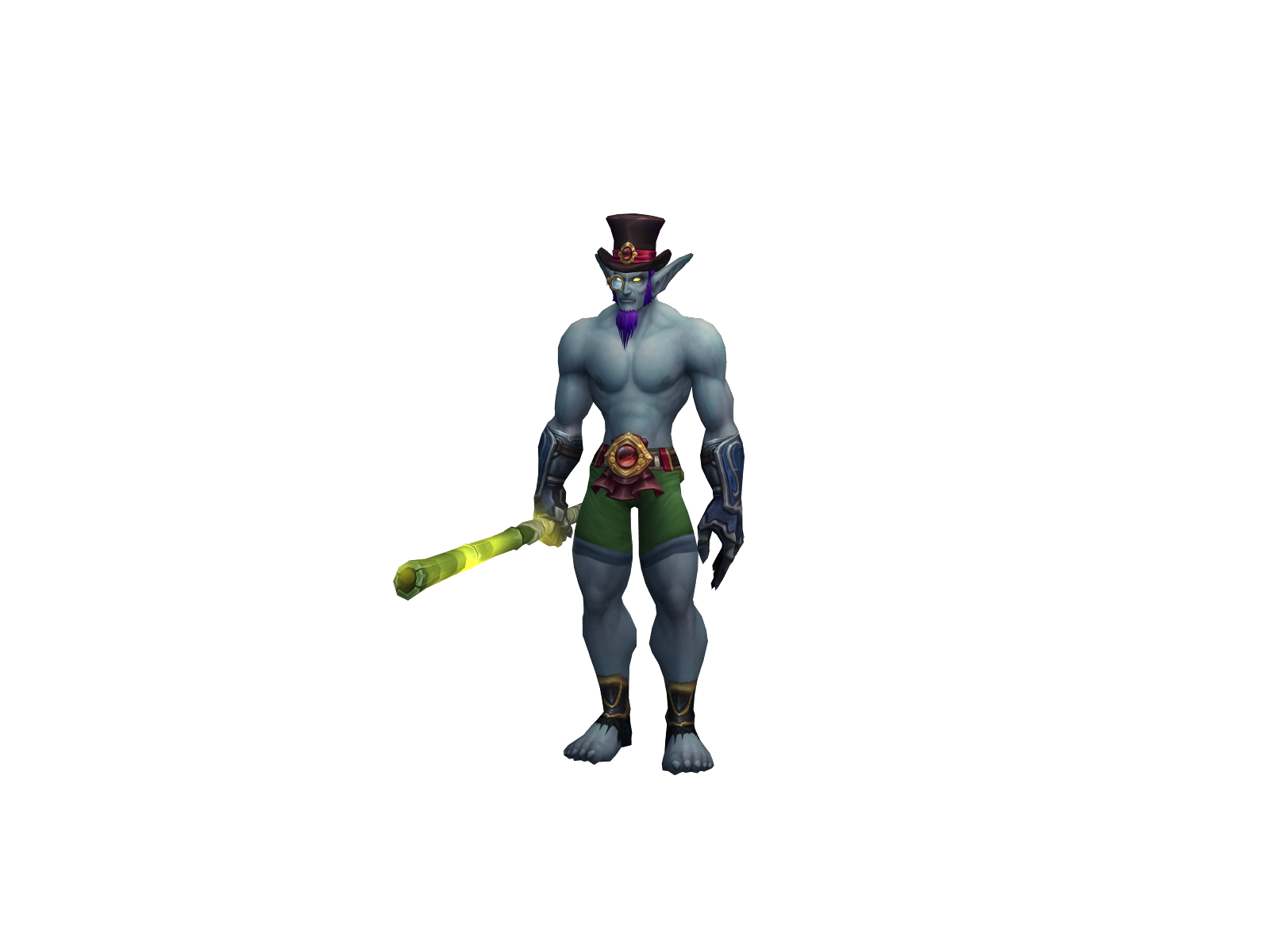 Vultak 3D character render