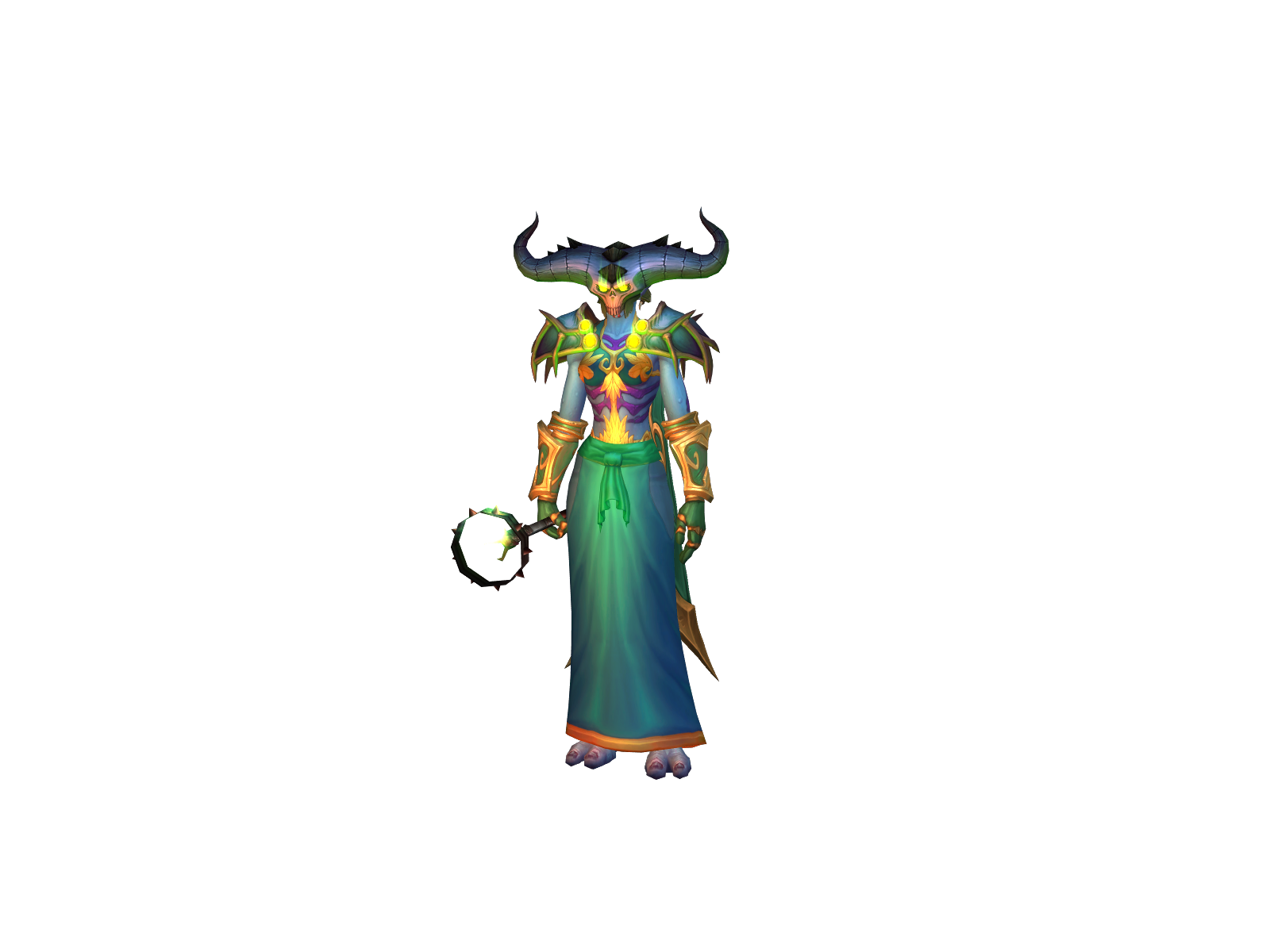 Priestime 3D character render