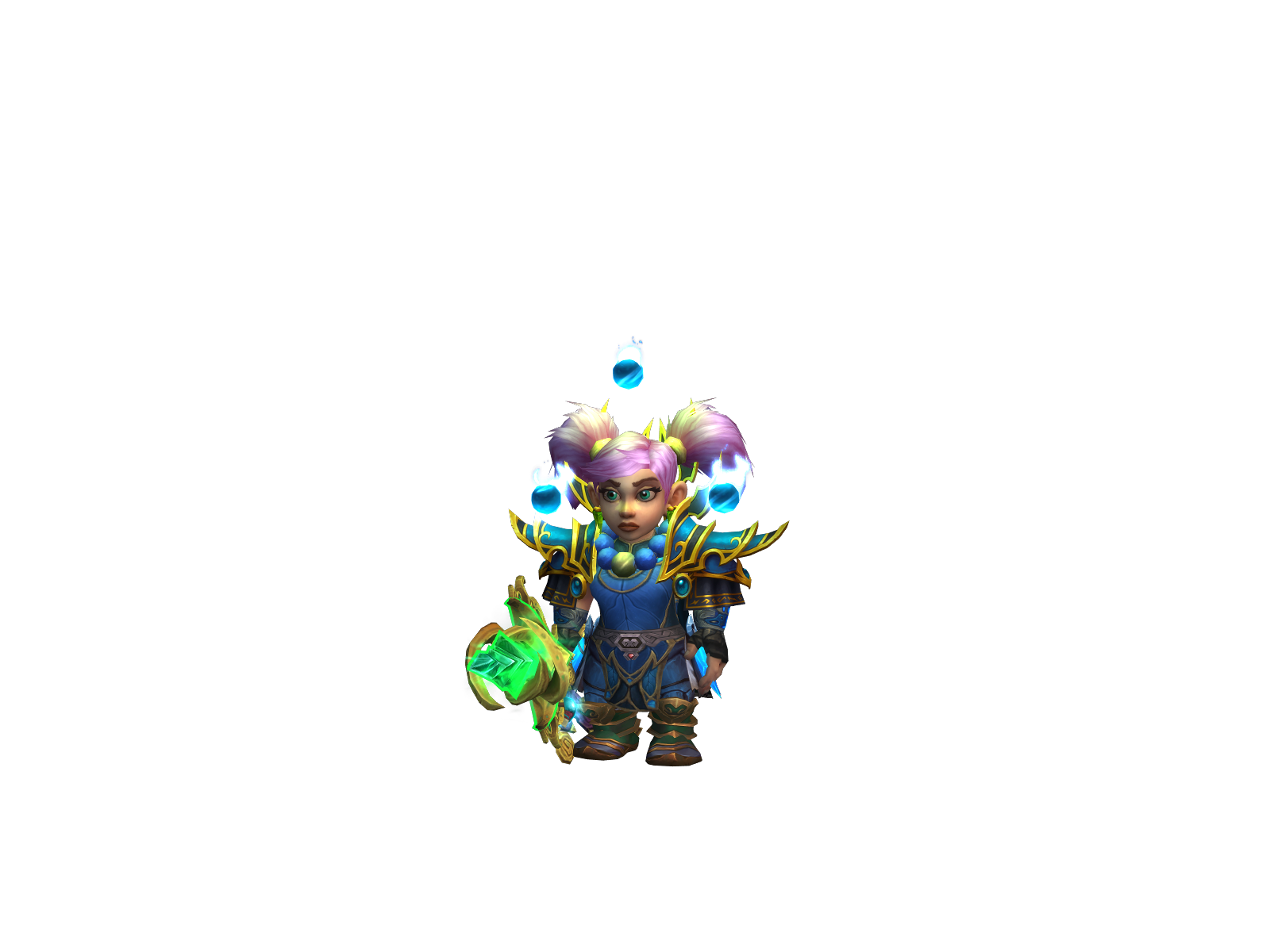 Majotori 3D character render