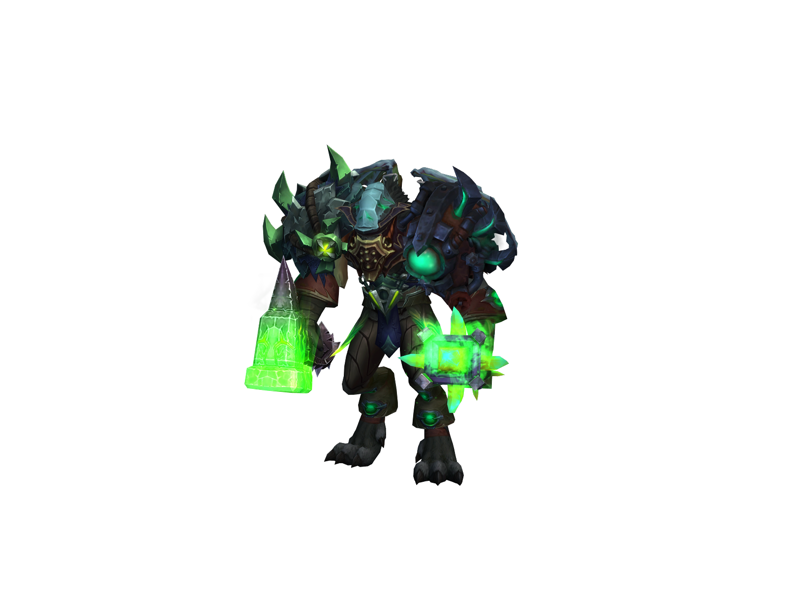 Babayagarog 3D character render