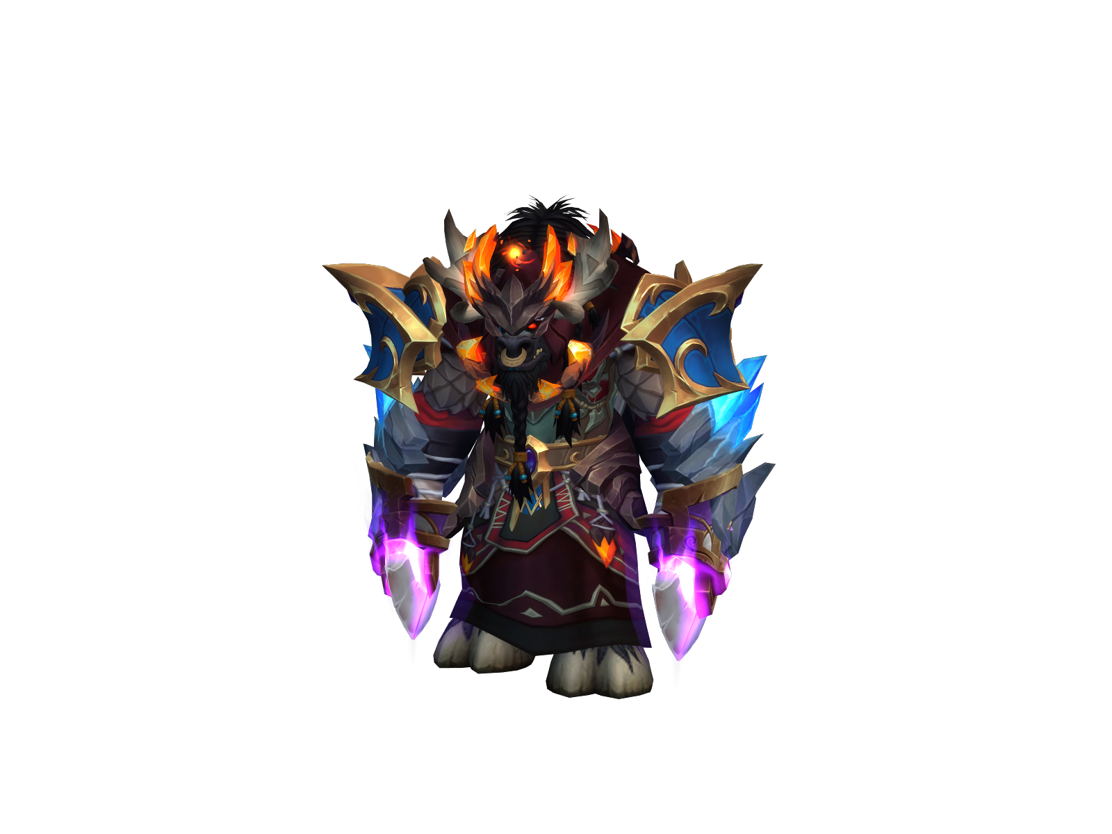 Altoceniza 3D character render