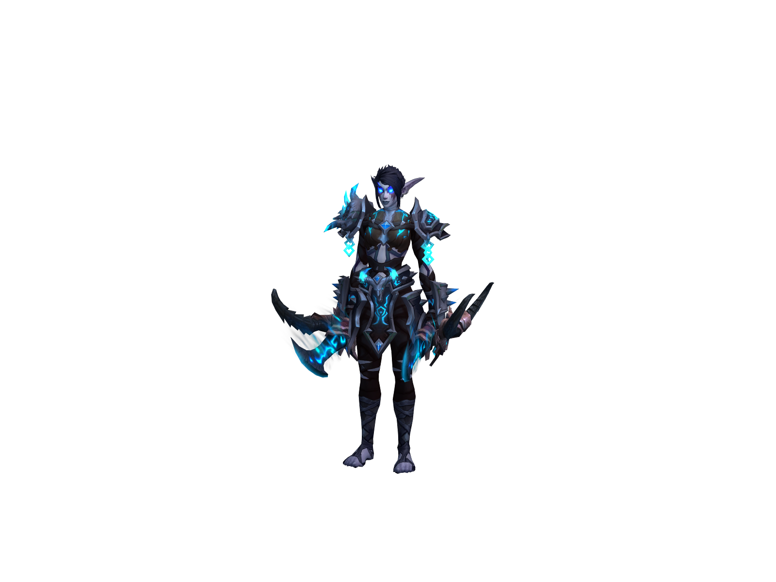Yrivel 3D character render