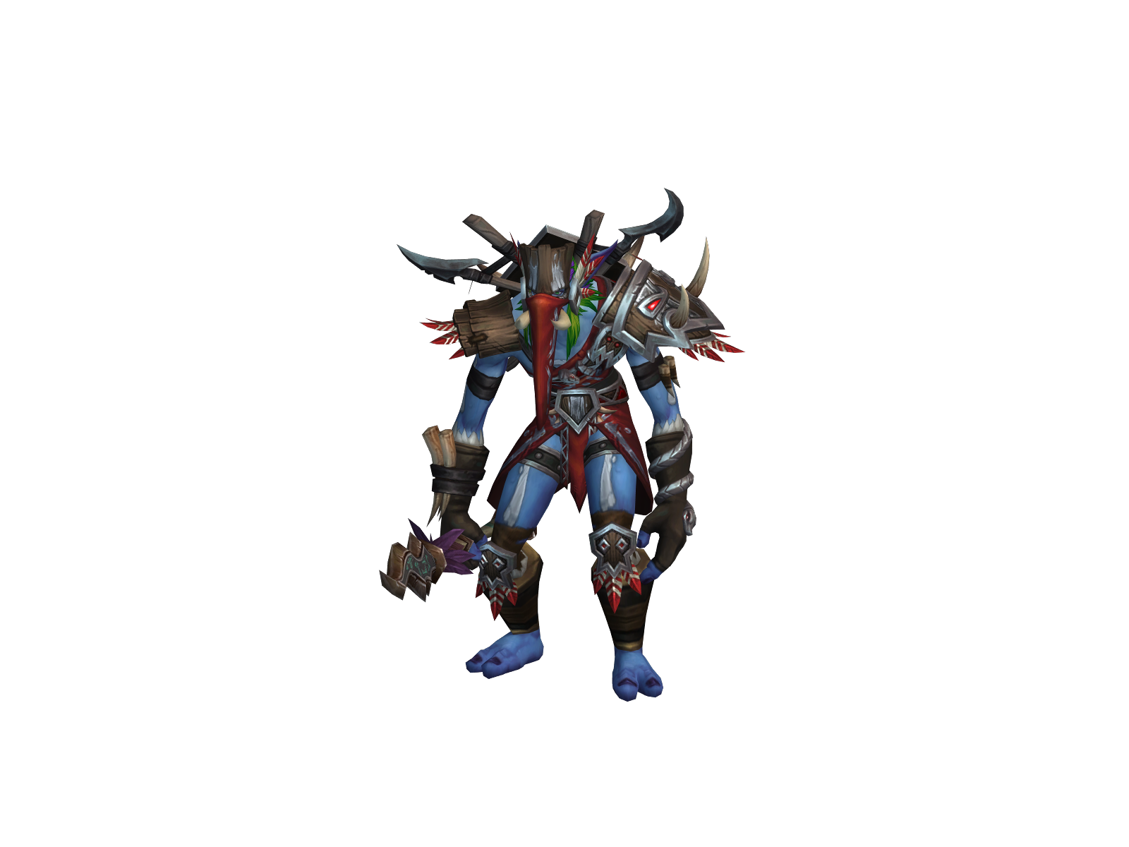 Yúmkaax 3D character render