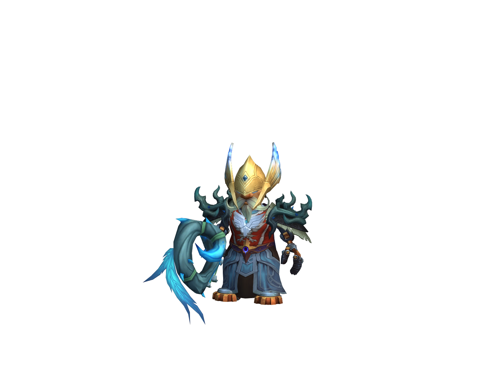 Jerathel 3D character render