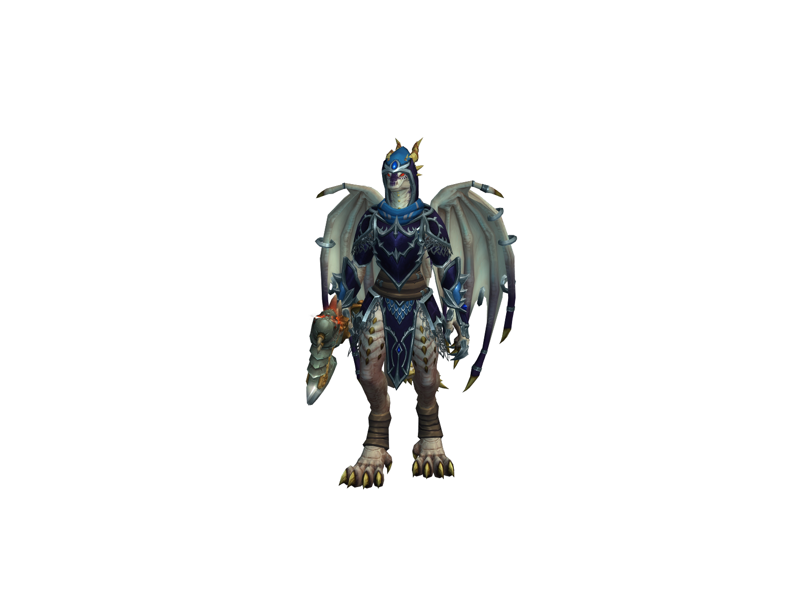 Dracodragon 3D character render