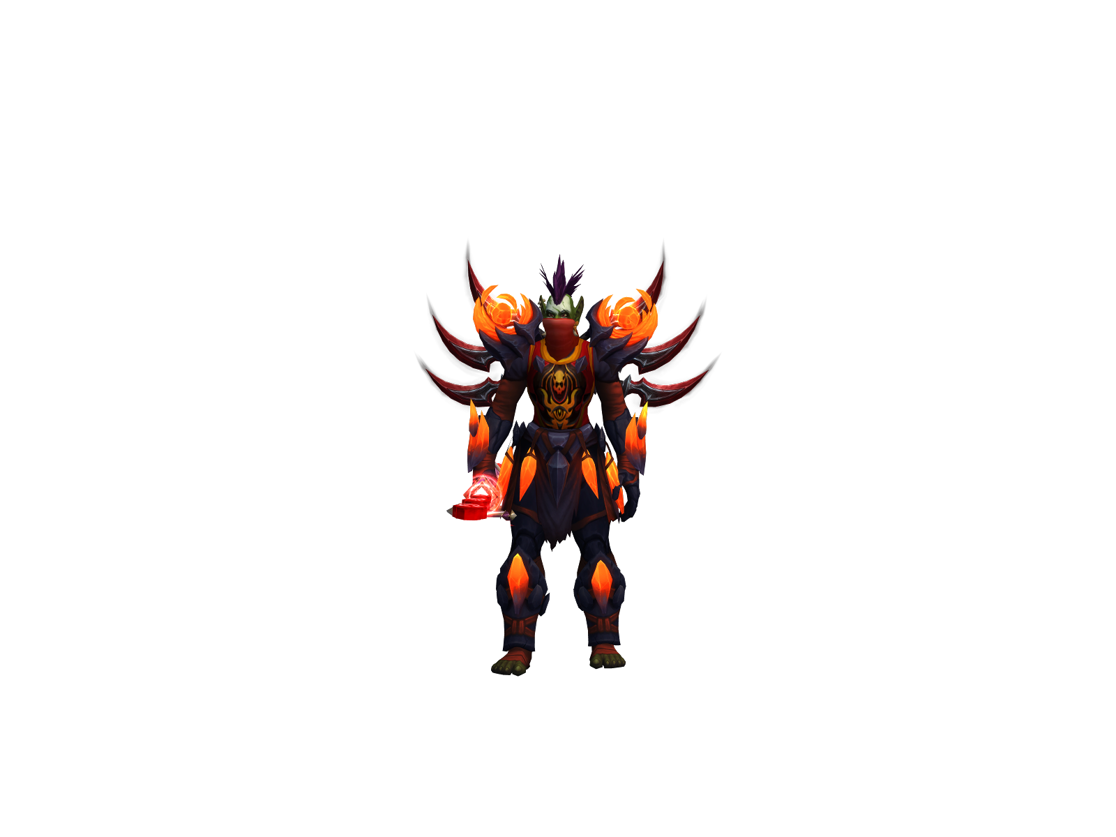 Assani 3D character render