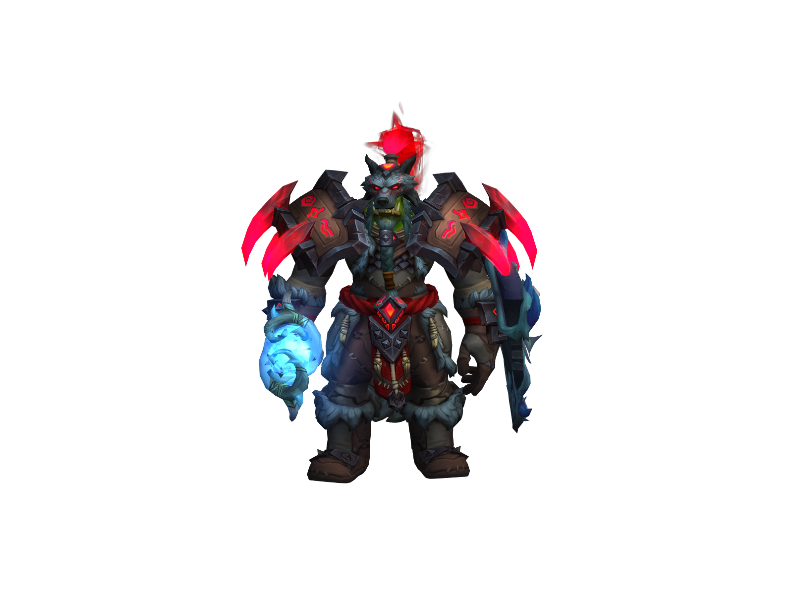 Farrell 3D character render