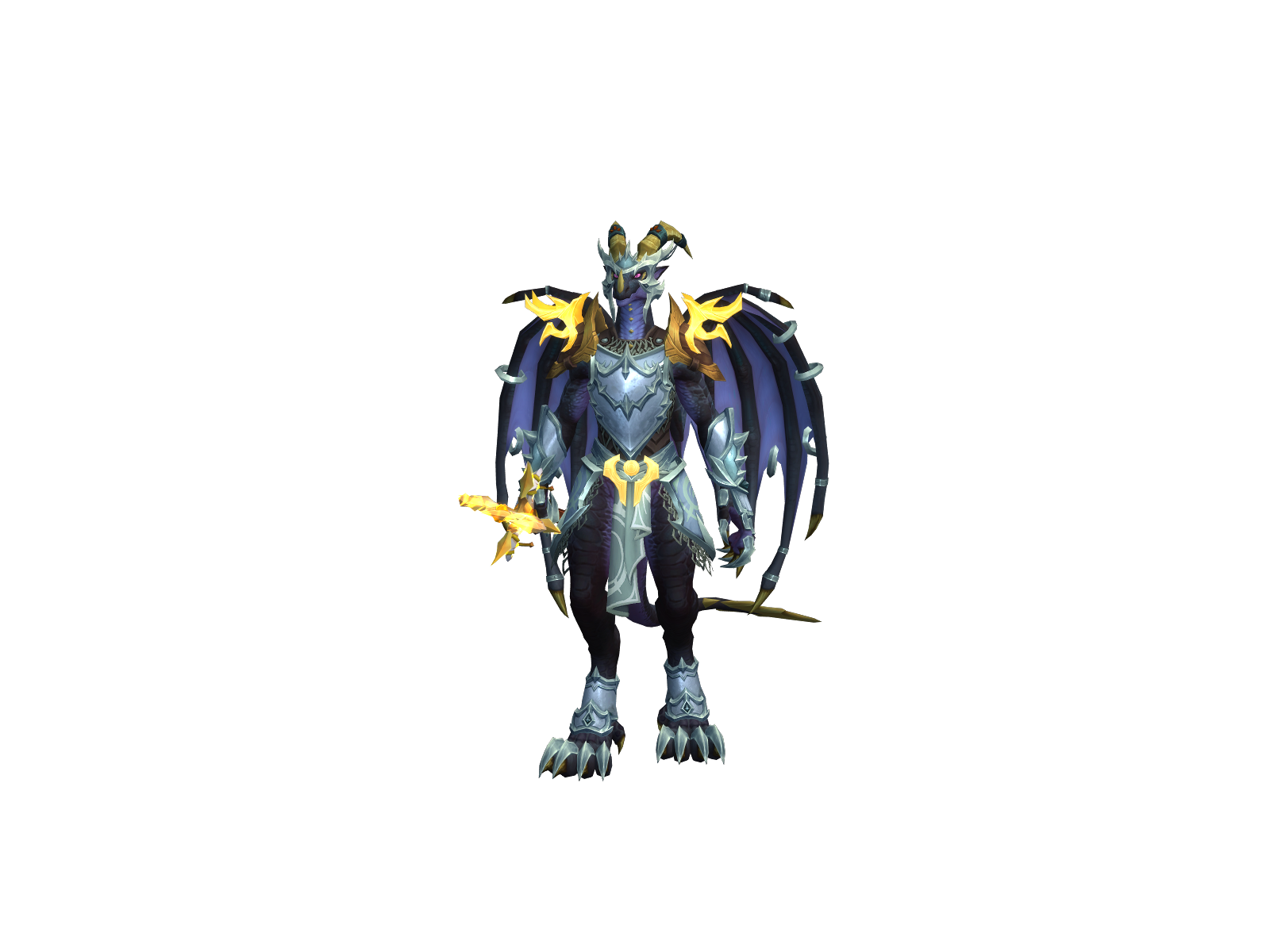Lôthnalâr 3D character render