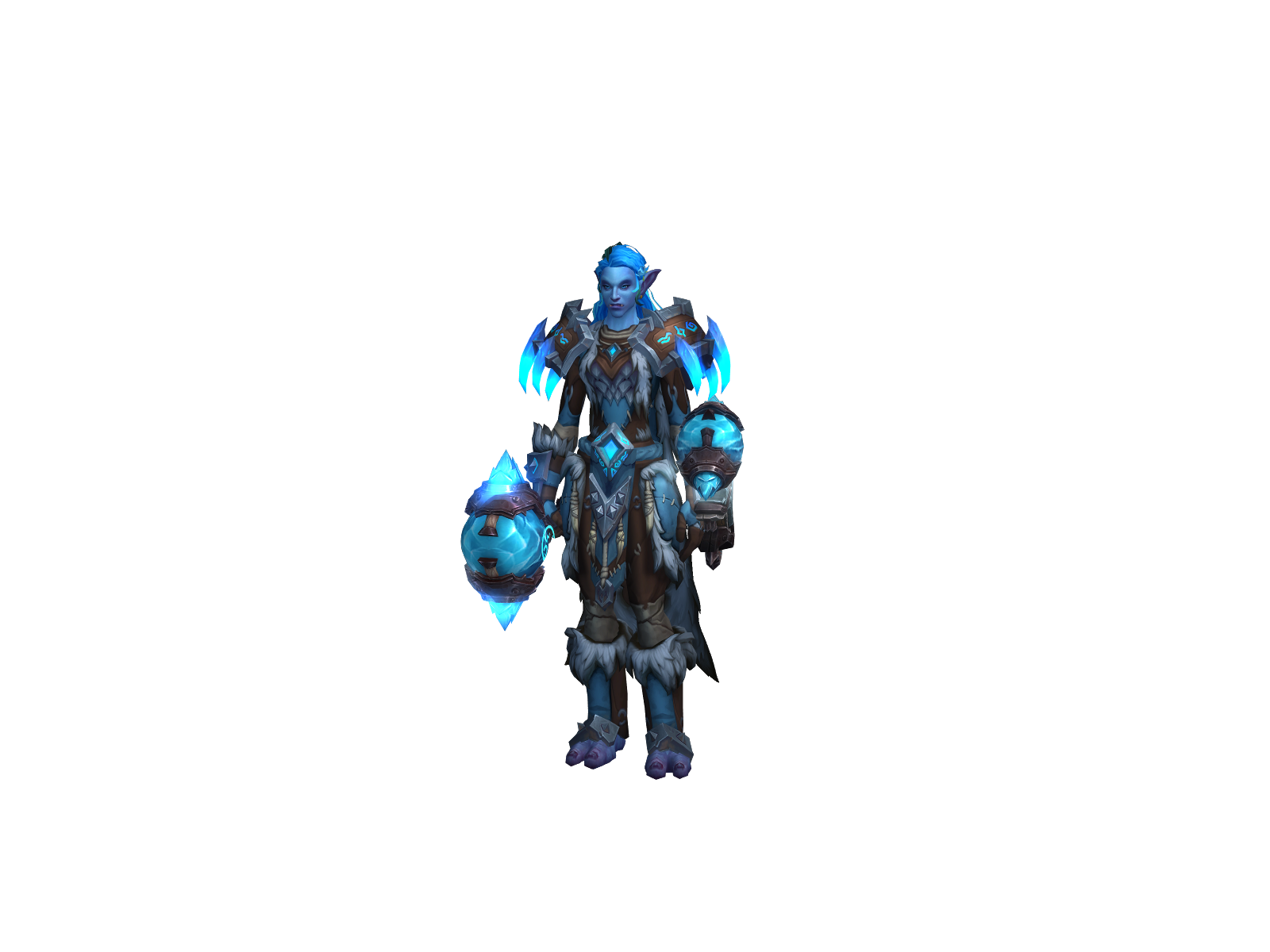 Nixiej 3D character render