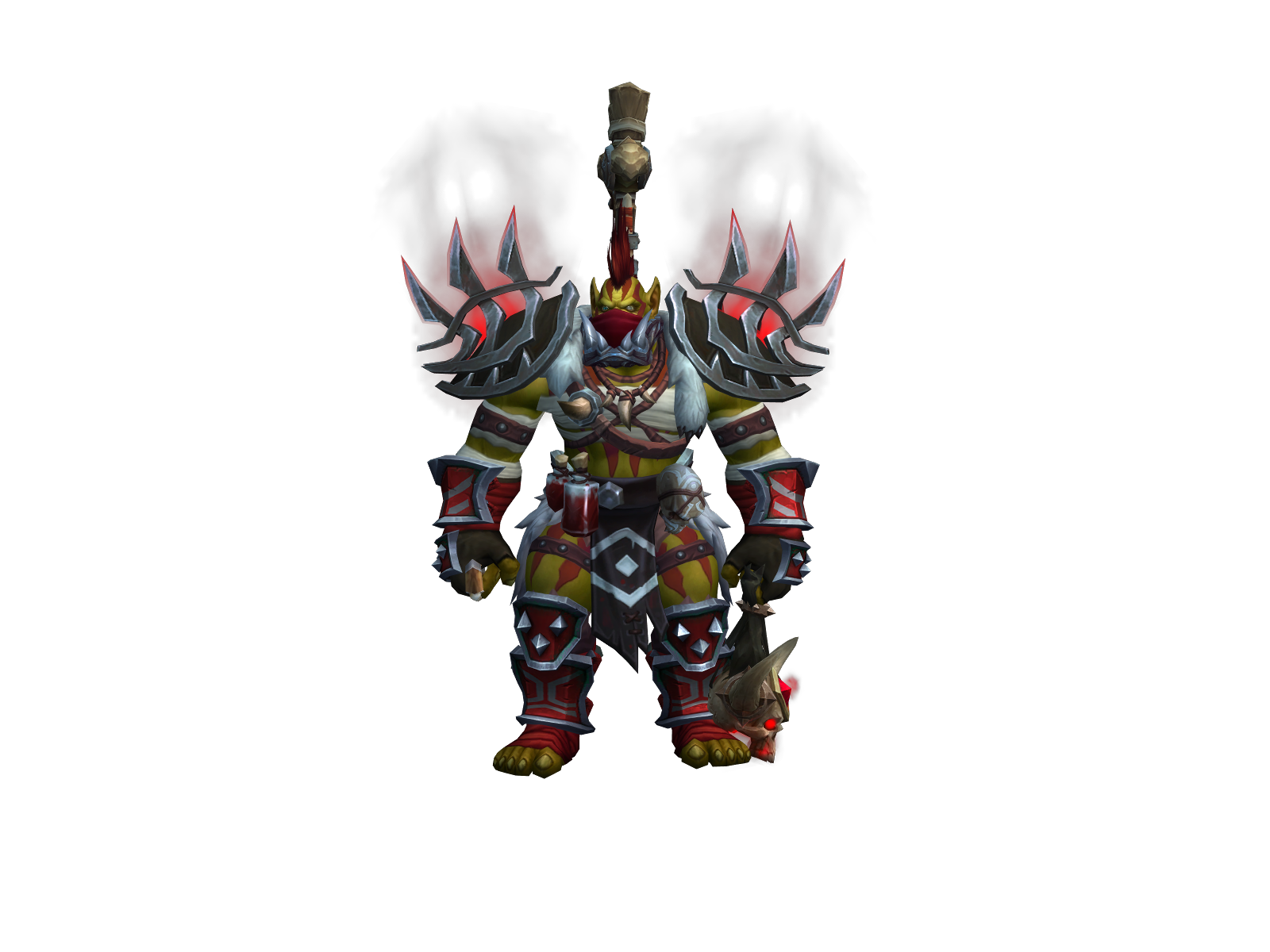 Monkllermo 3D character render