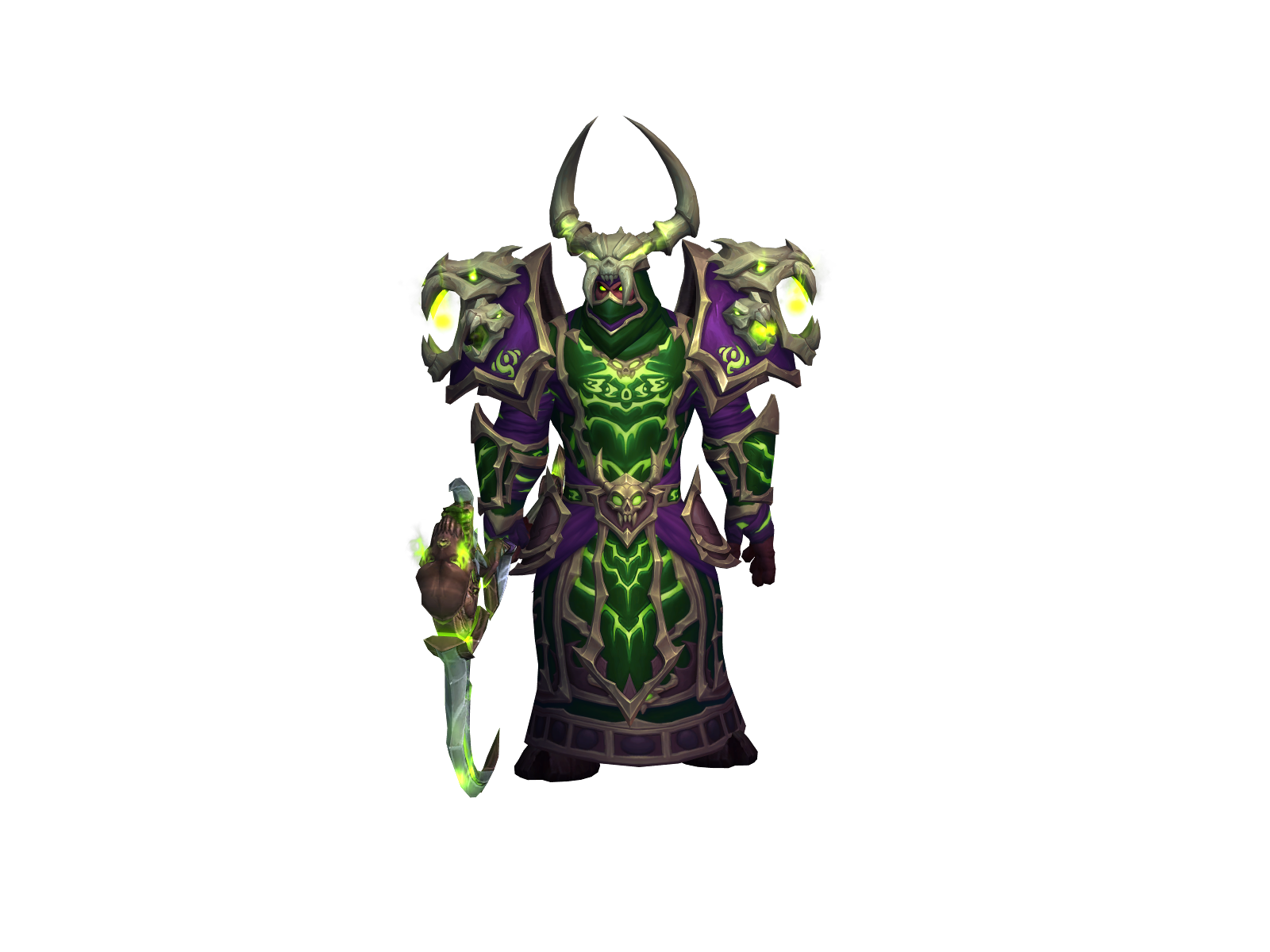 Grioxir 3D character render