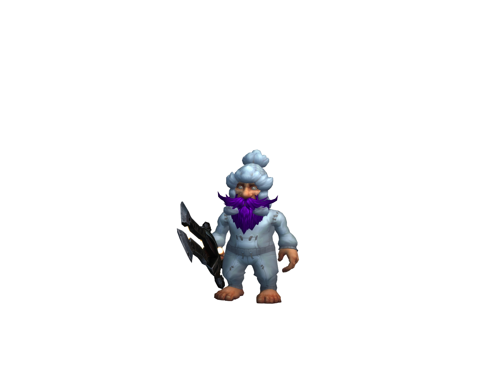 Cuako 3D character render
