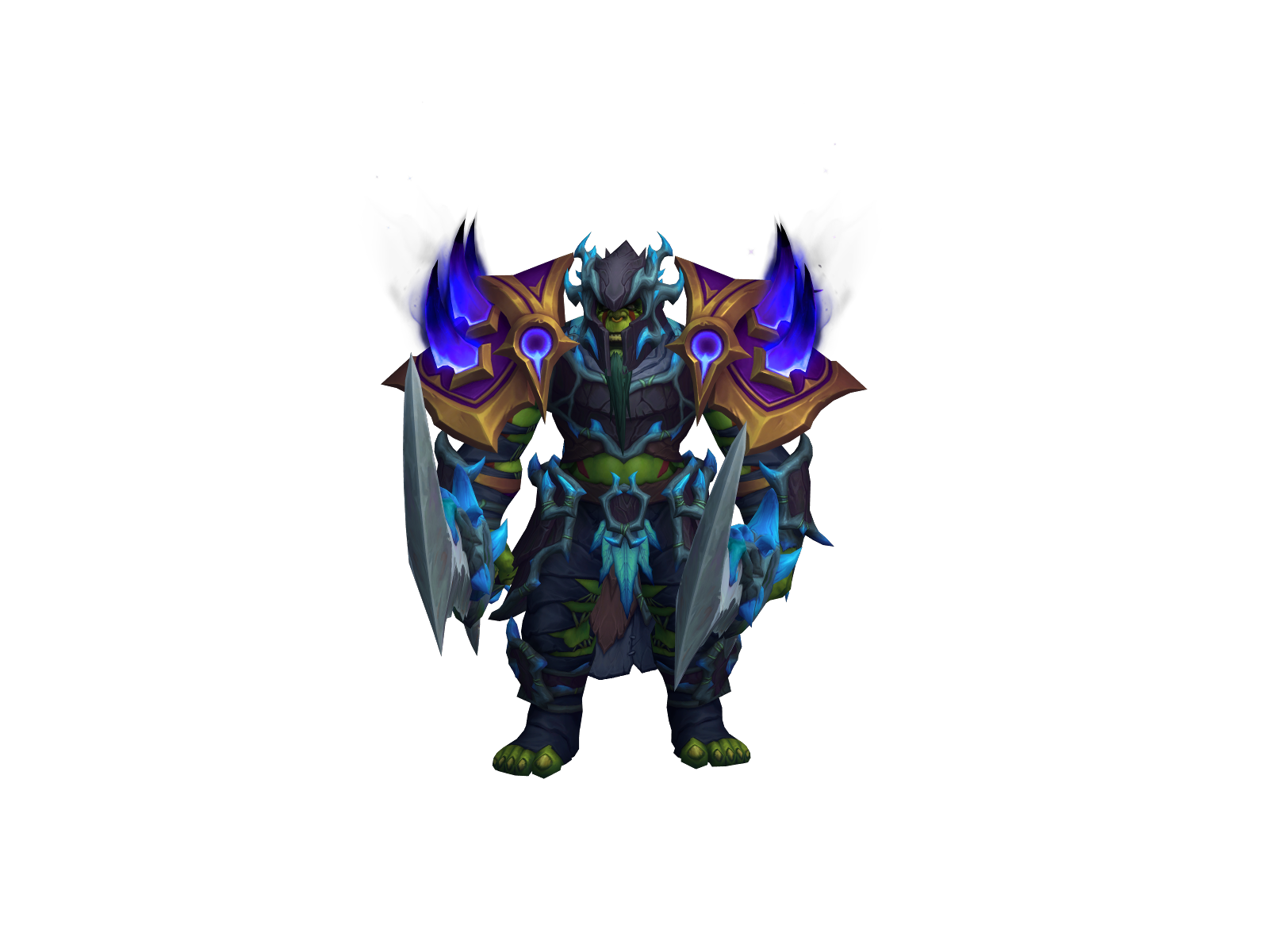 Toxiclord 3D character render