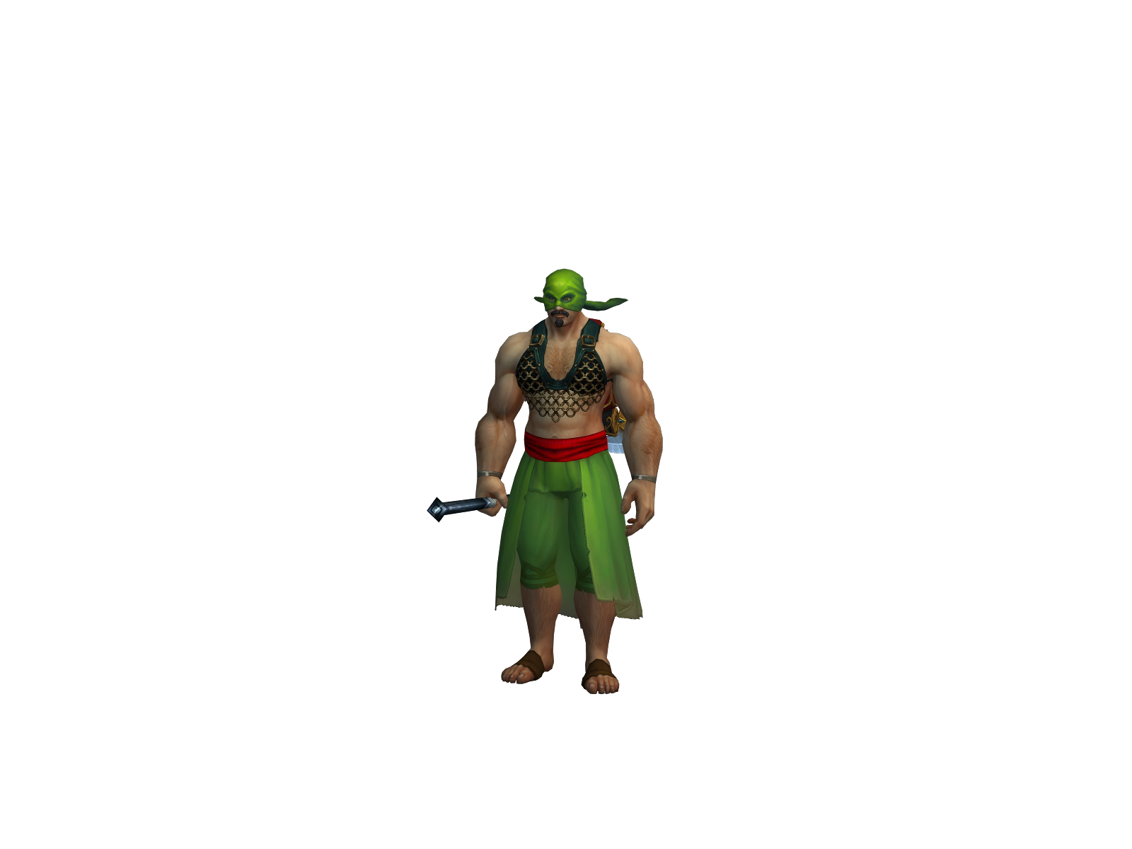 Hdaviator 3D character render