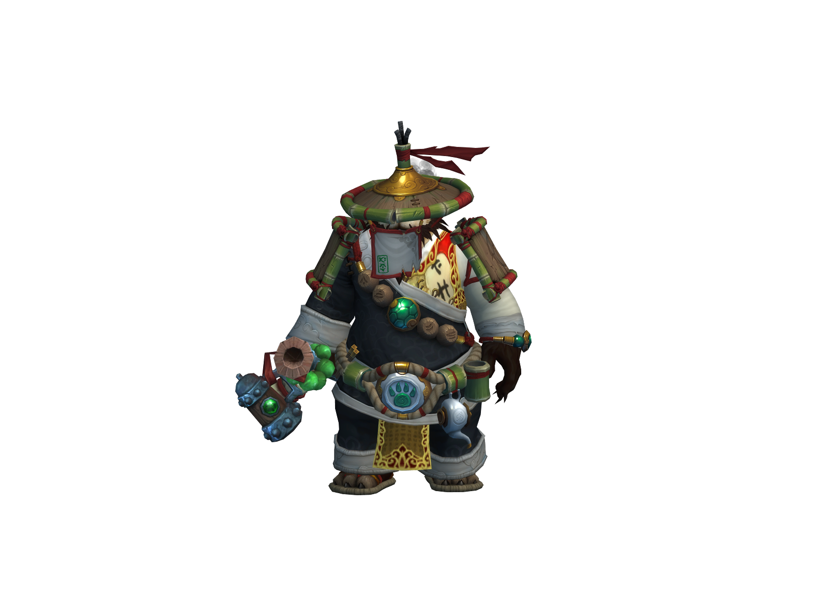 Budokkai 3D character render