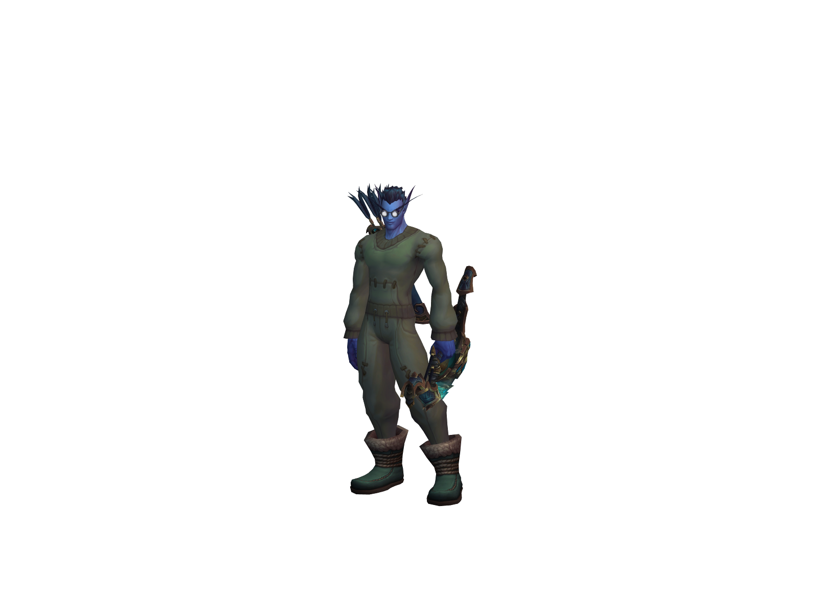 Zorritotubb 3D character render