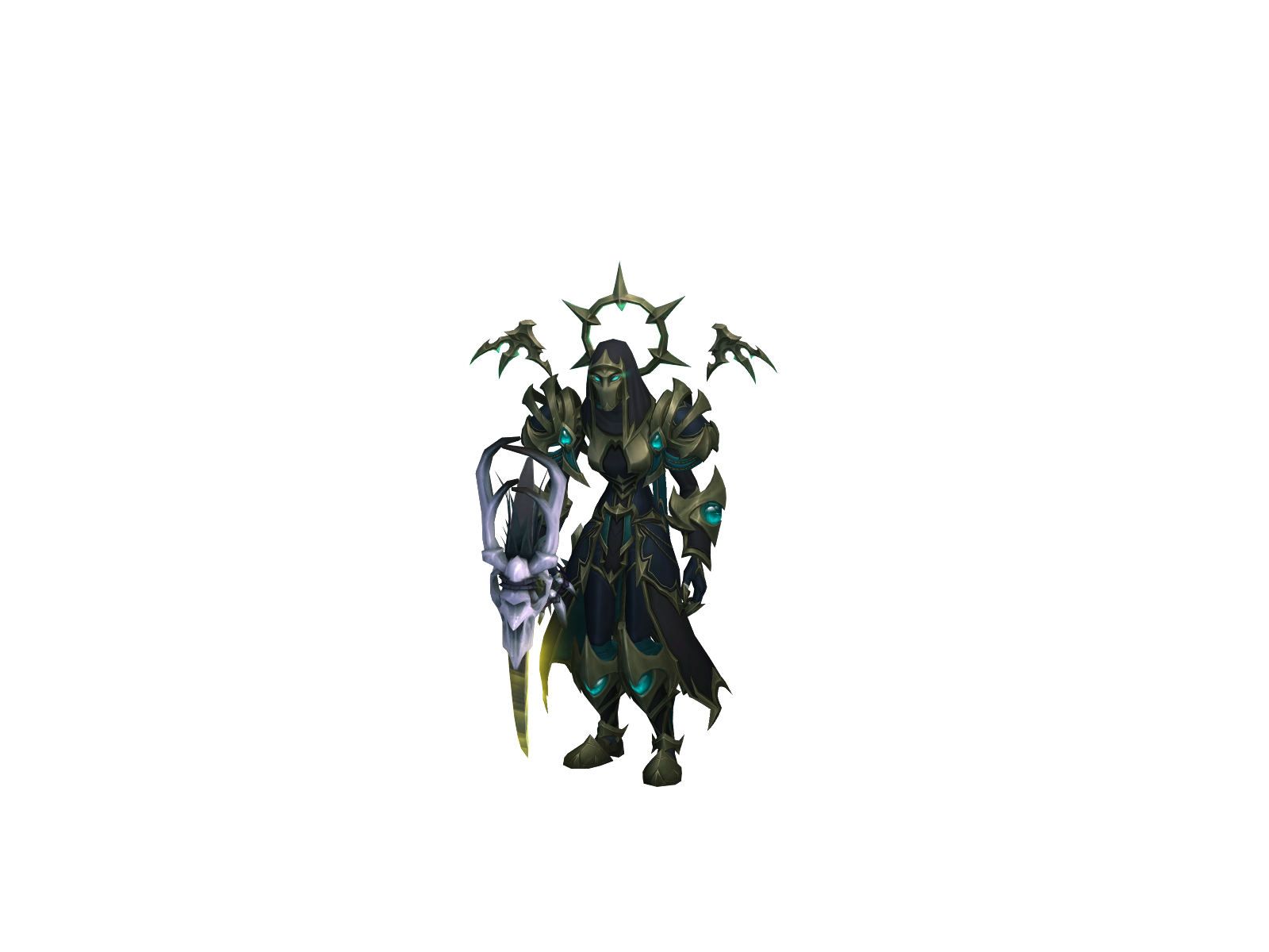 Séra 3D character render