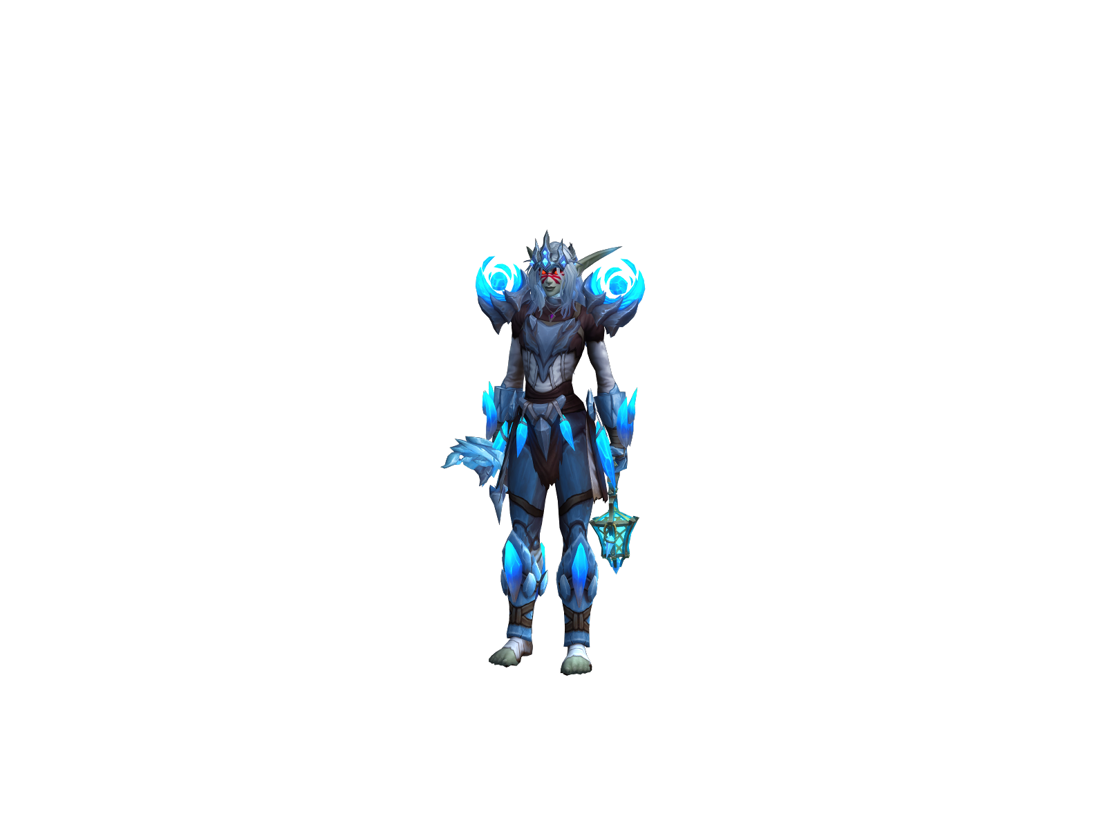 Anaër 3D character render