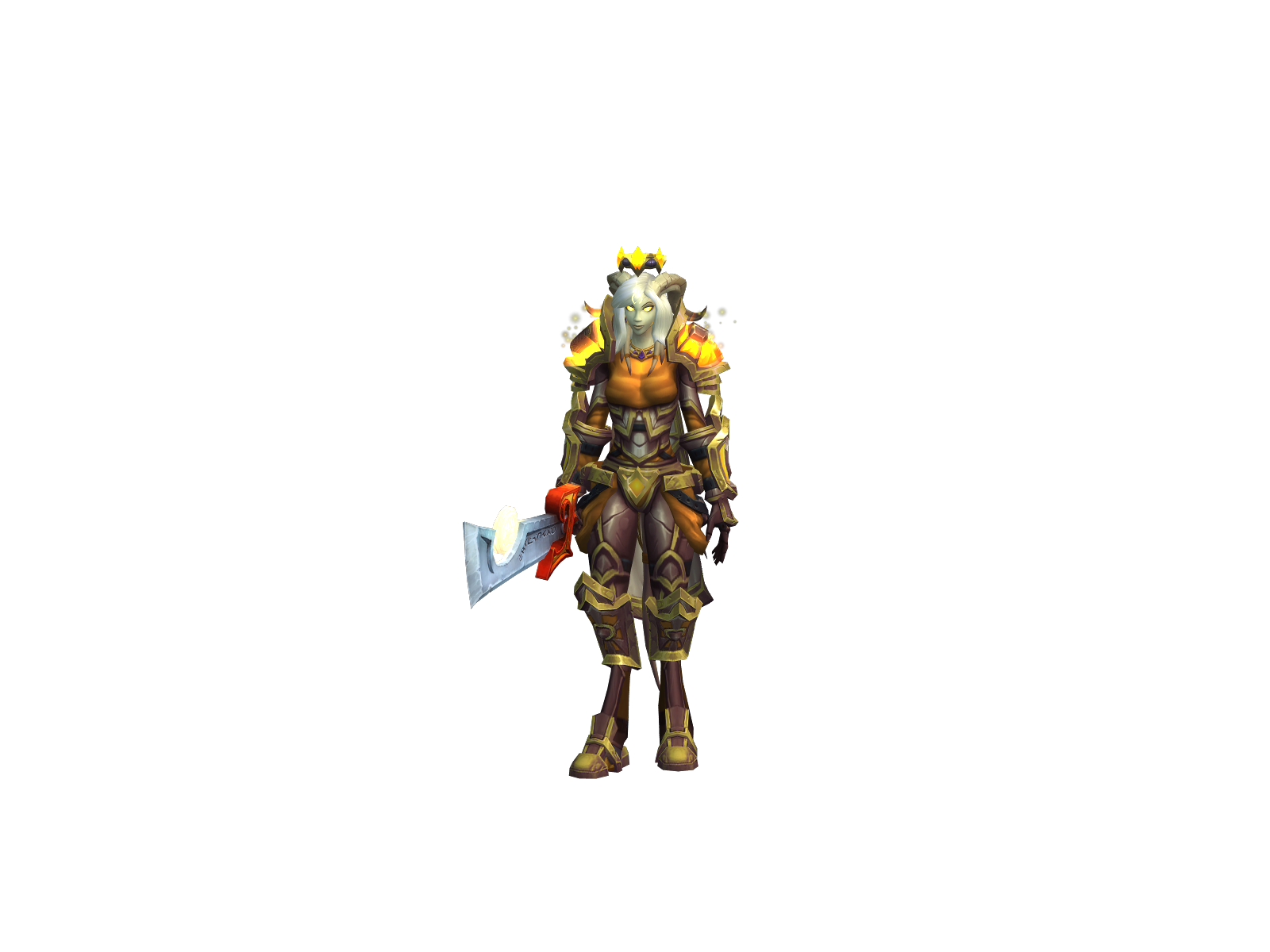 Mynereth 3D character render