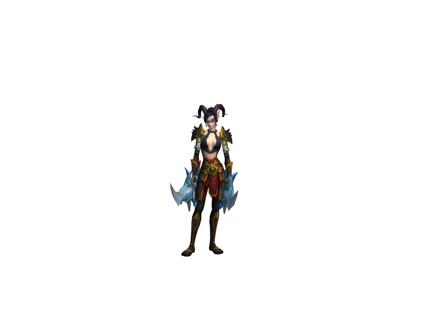 Slayersboxer 3D character render