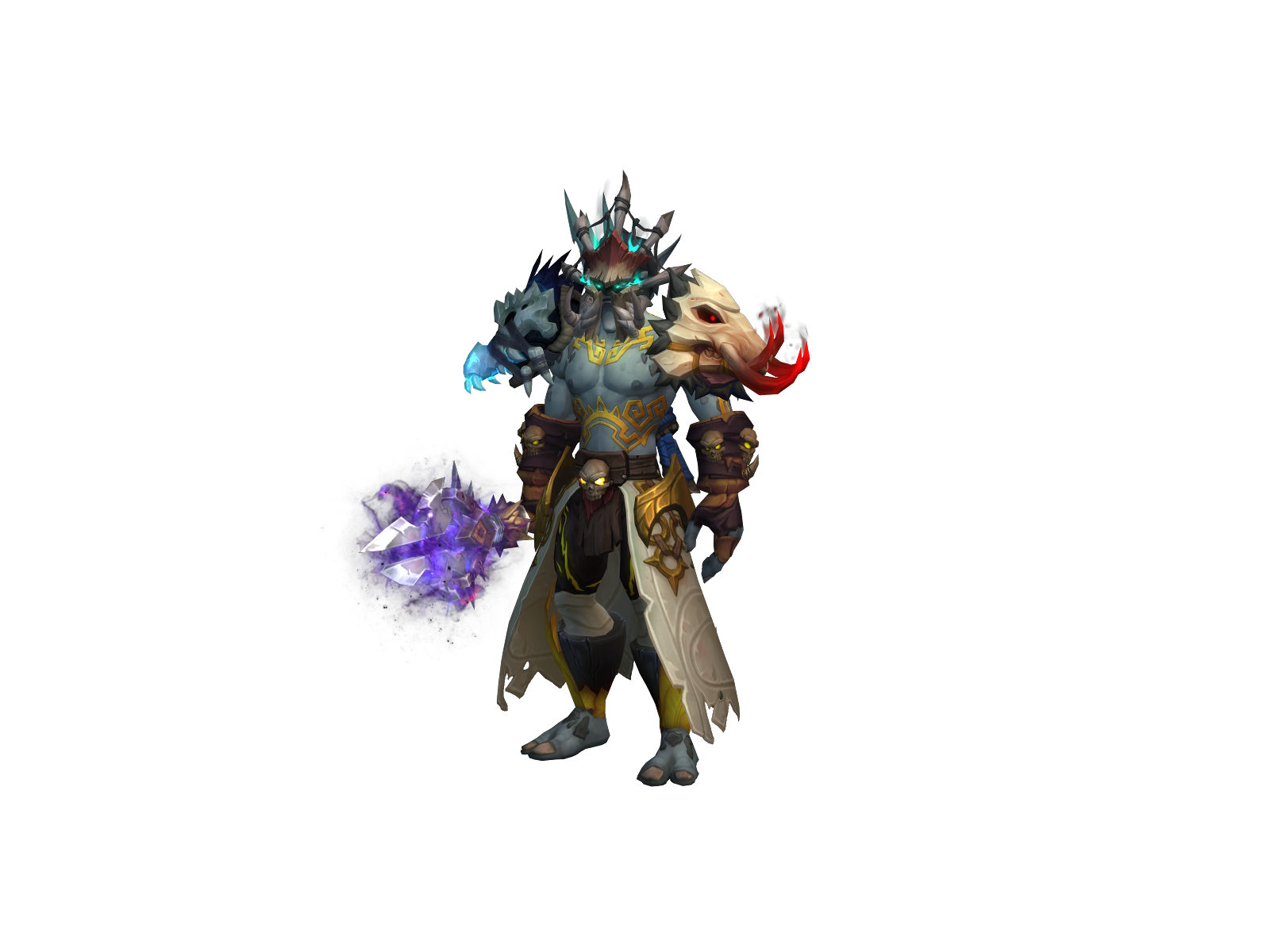 Vallafar 3D character render