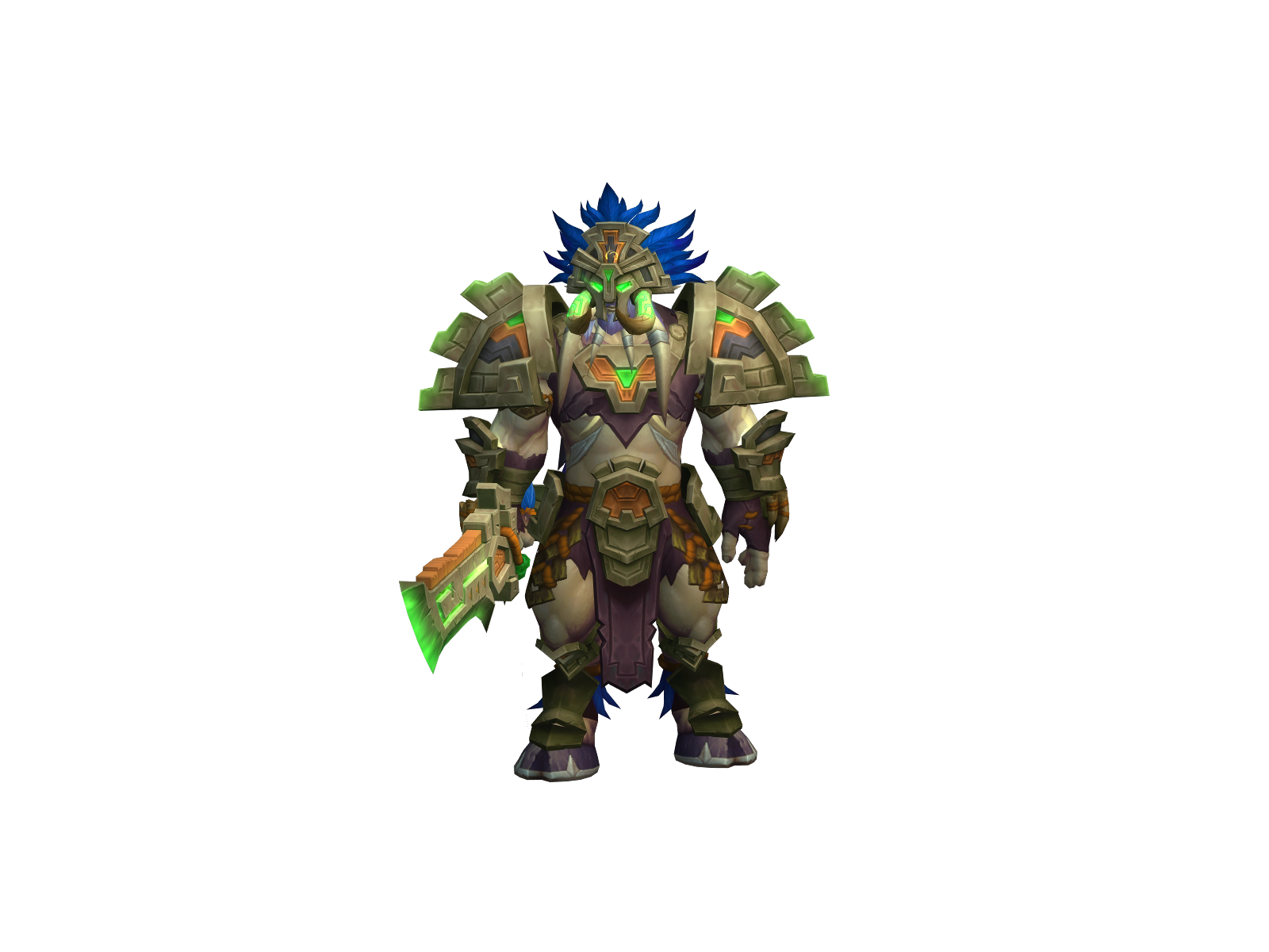 Impe 3D character render