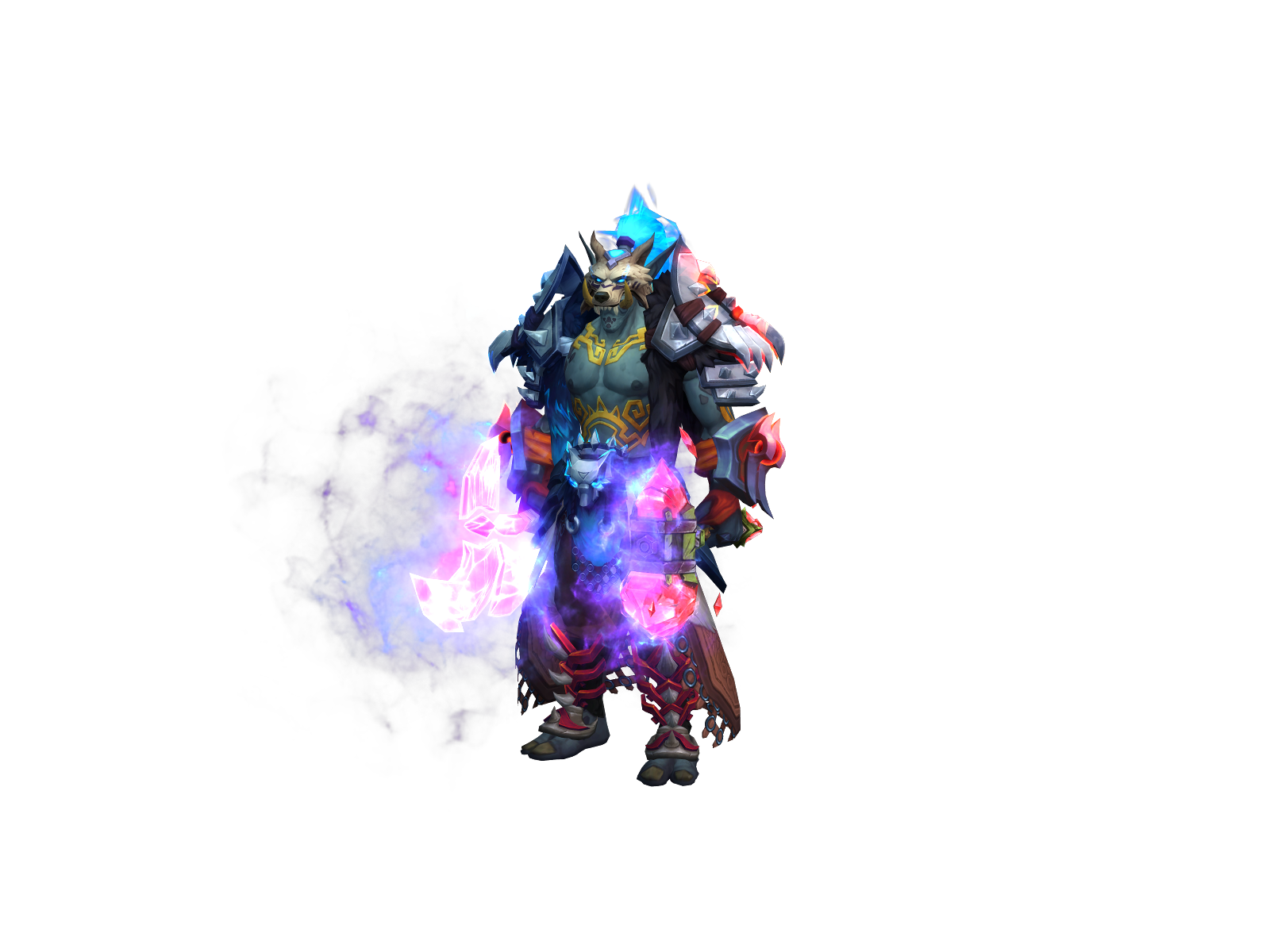 Zalváje 3D character render