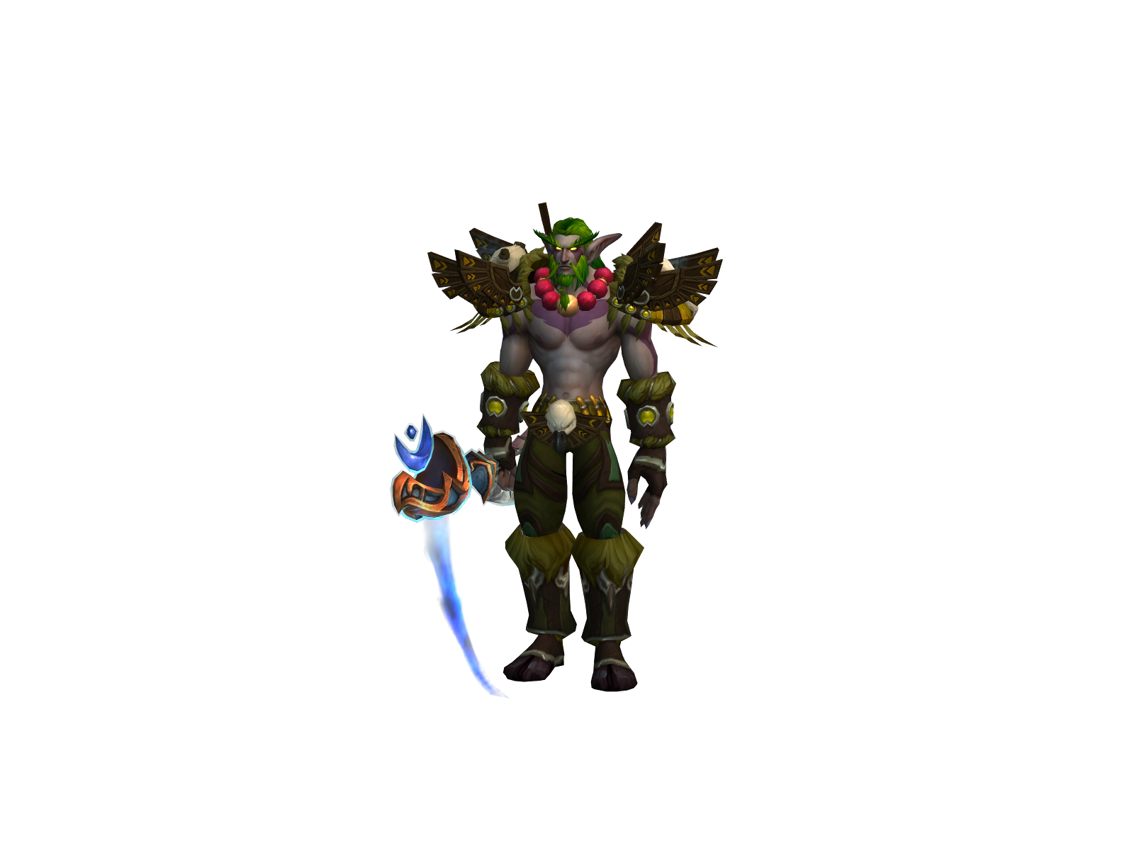 Cryox 3D character render