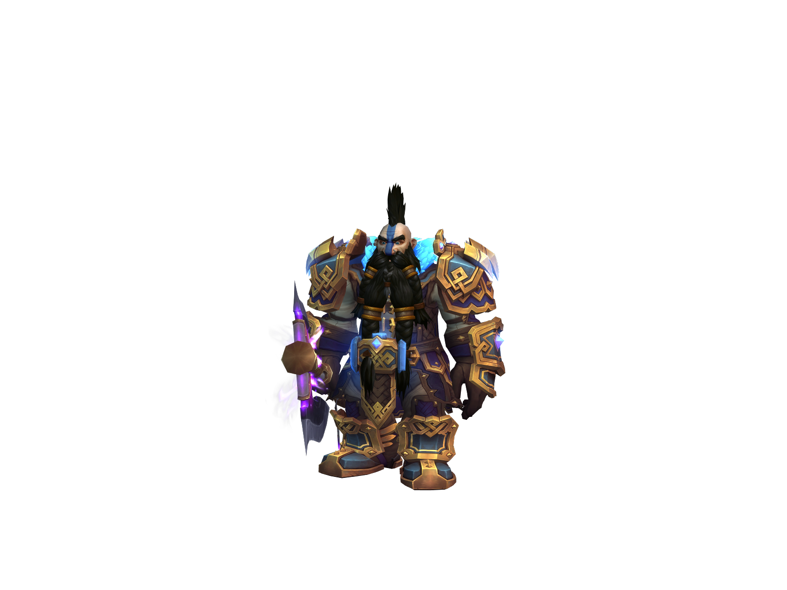 Valeros 3D character render